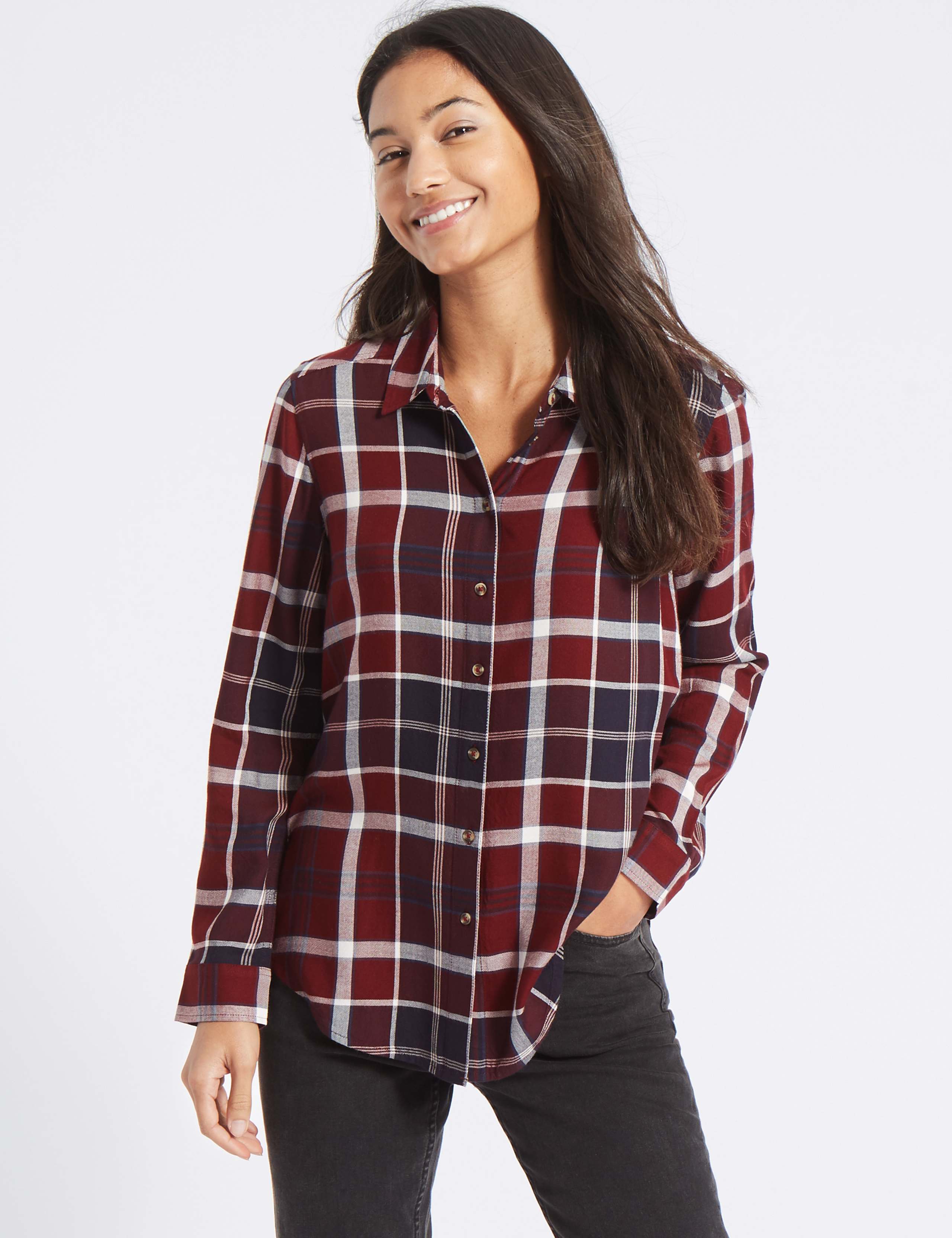 Checked Long Sleeve Shirt 1 of 4