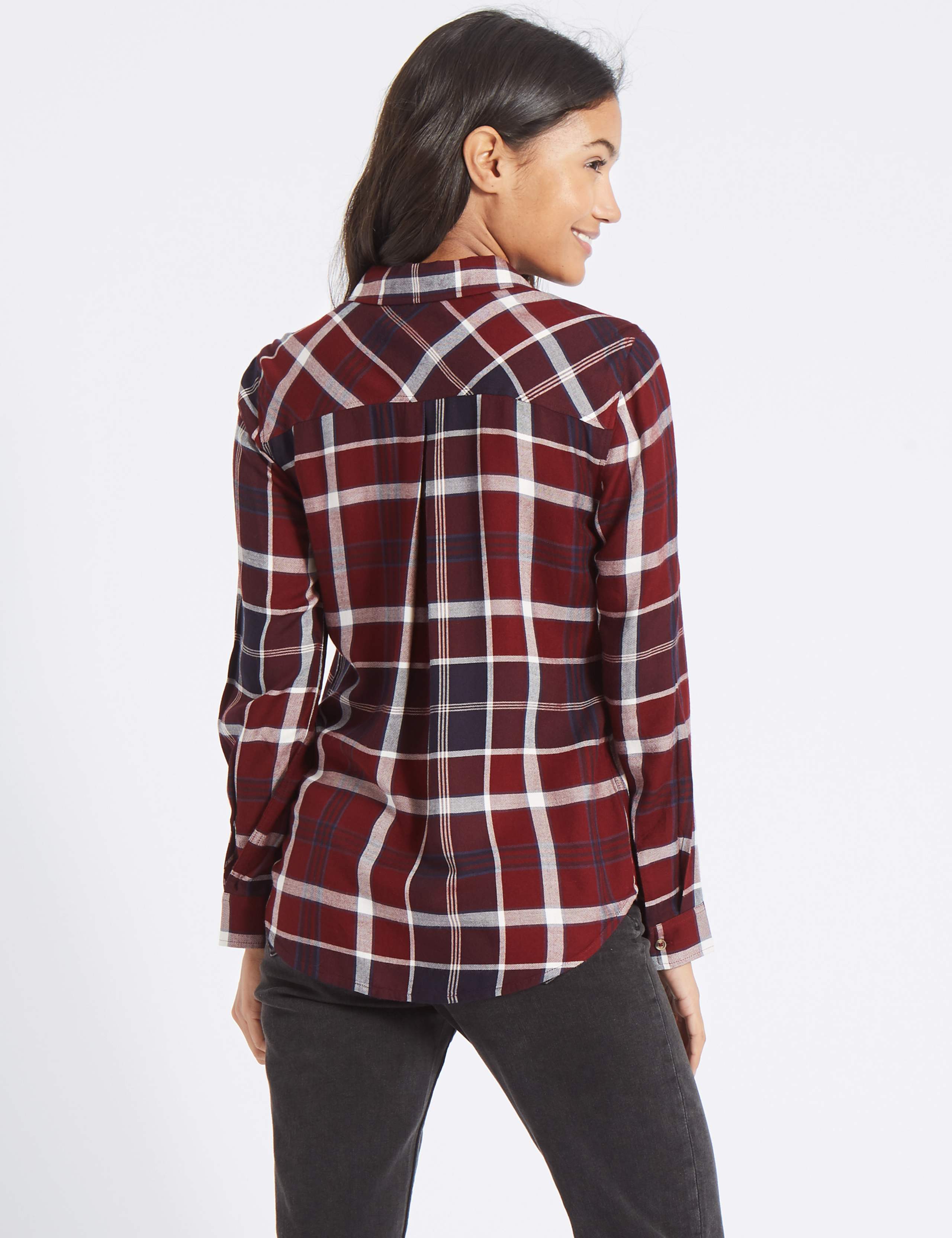 Checked Long Sleeve Shirt 4 of 4
