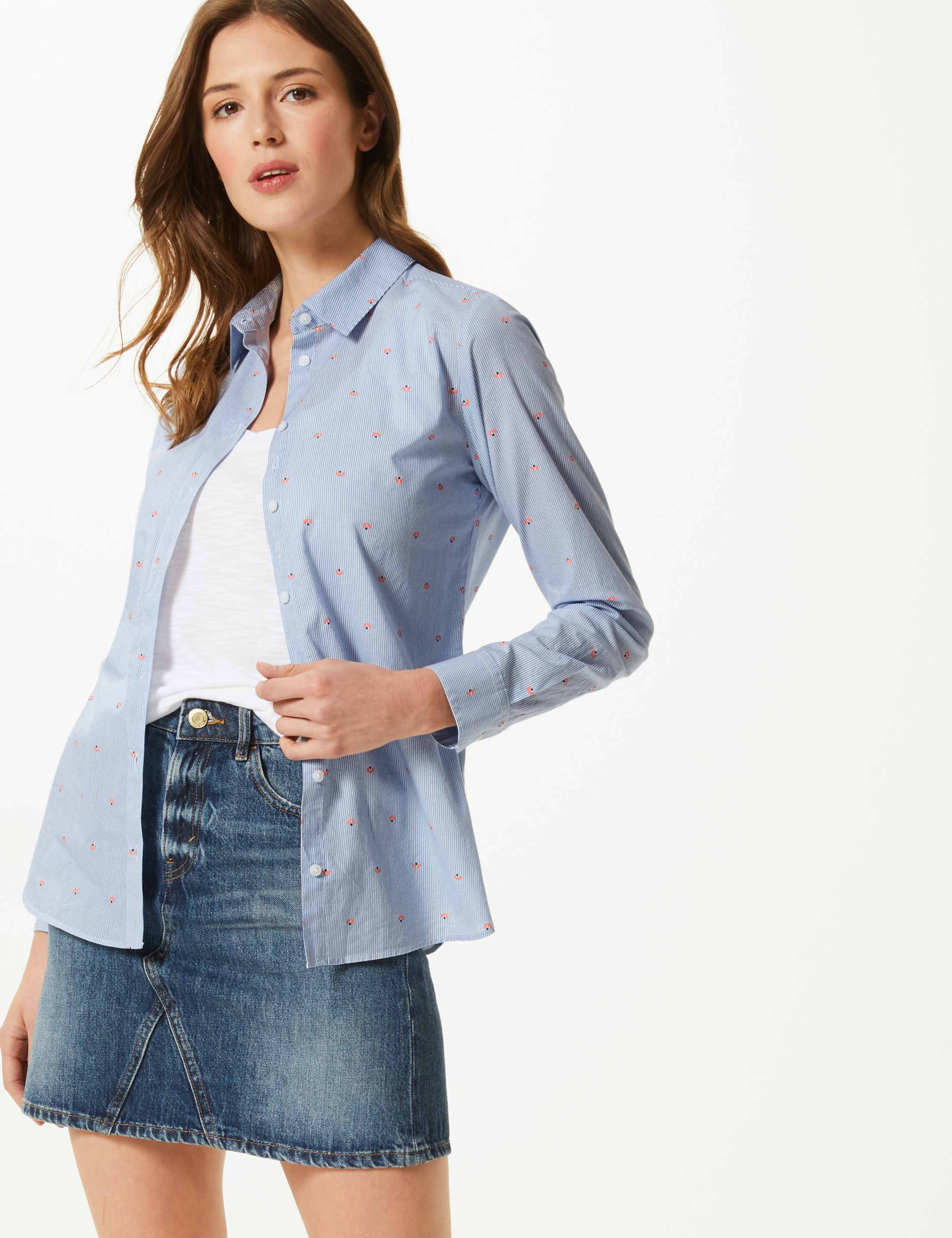 Pure Cotton Striped Shirt 1 of 4