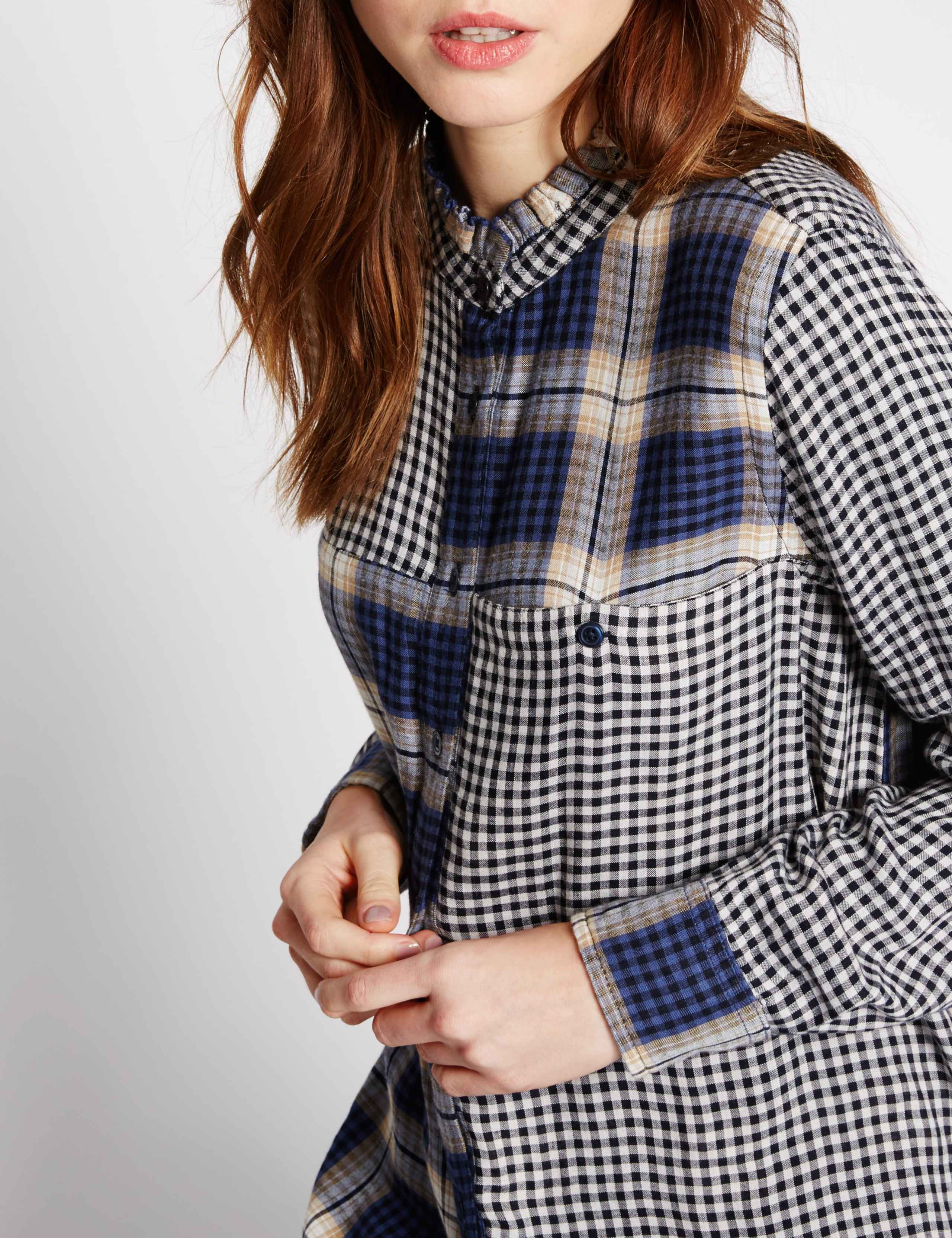 Checked Long Sleeve Shirt 4 of 4