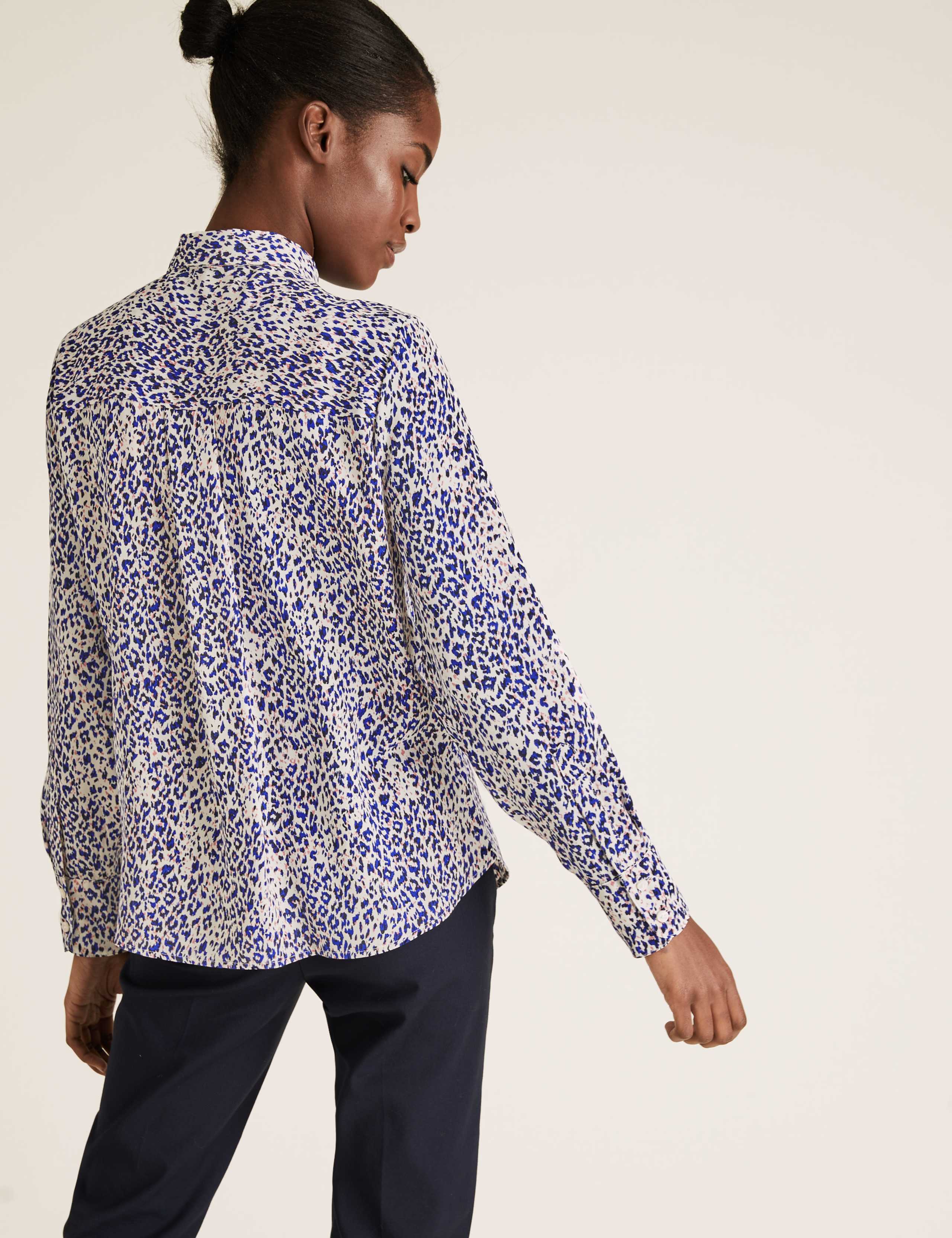 Animal Print Long Sleeve Shirt 4 of 5