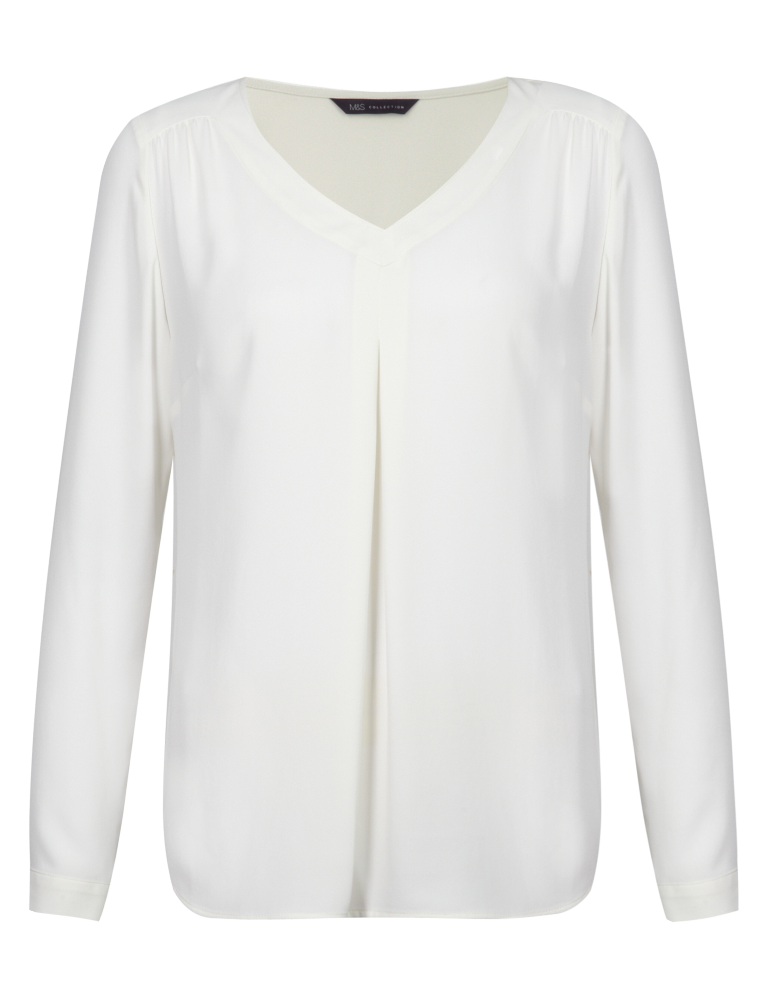 V-Neck Long Sleeve Blouse 2 of 5