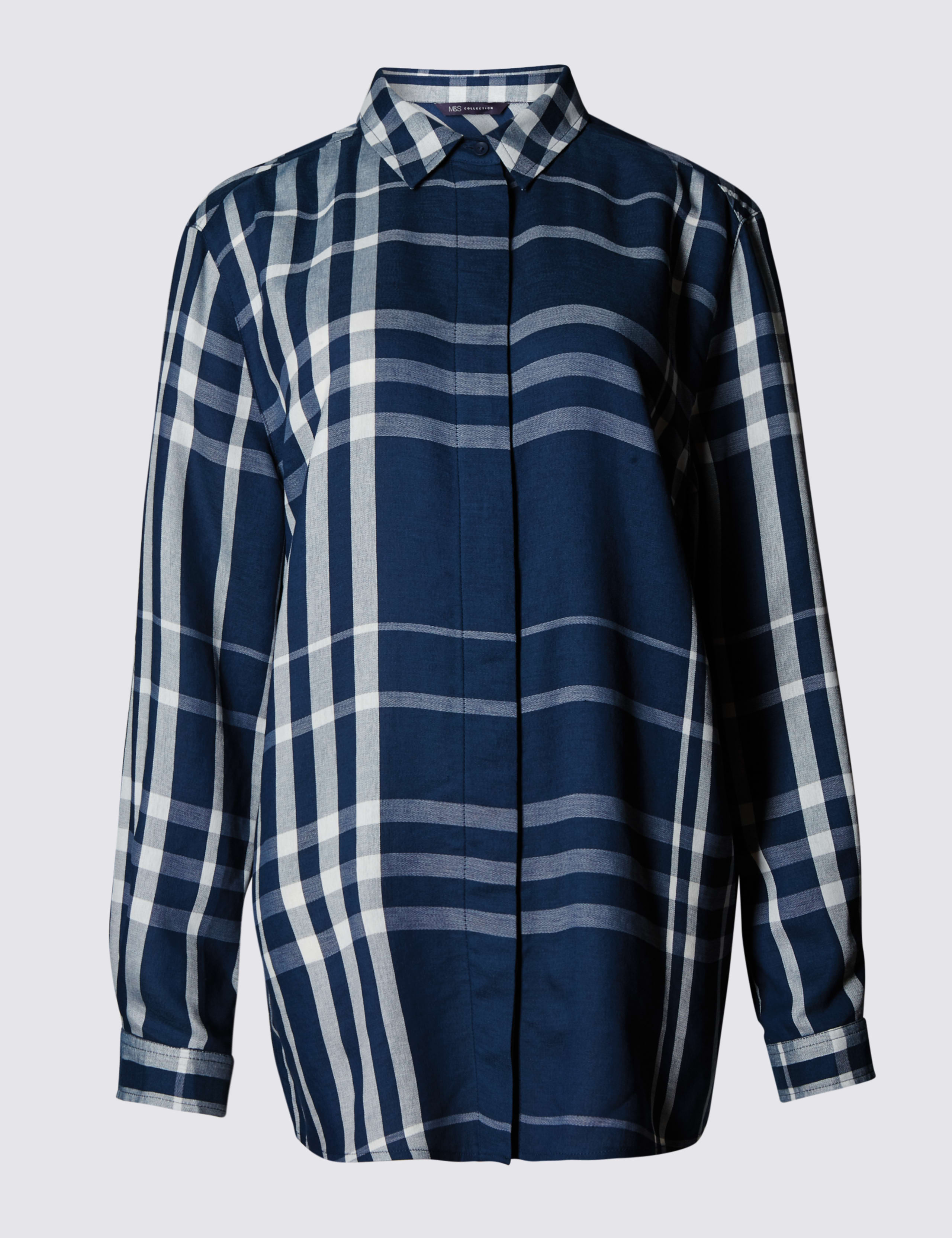 Checked Boyfriend Shirt 2 of 3