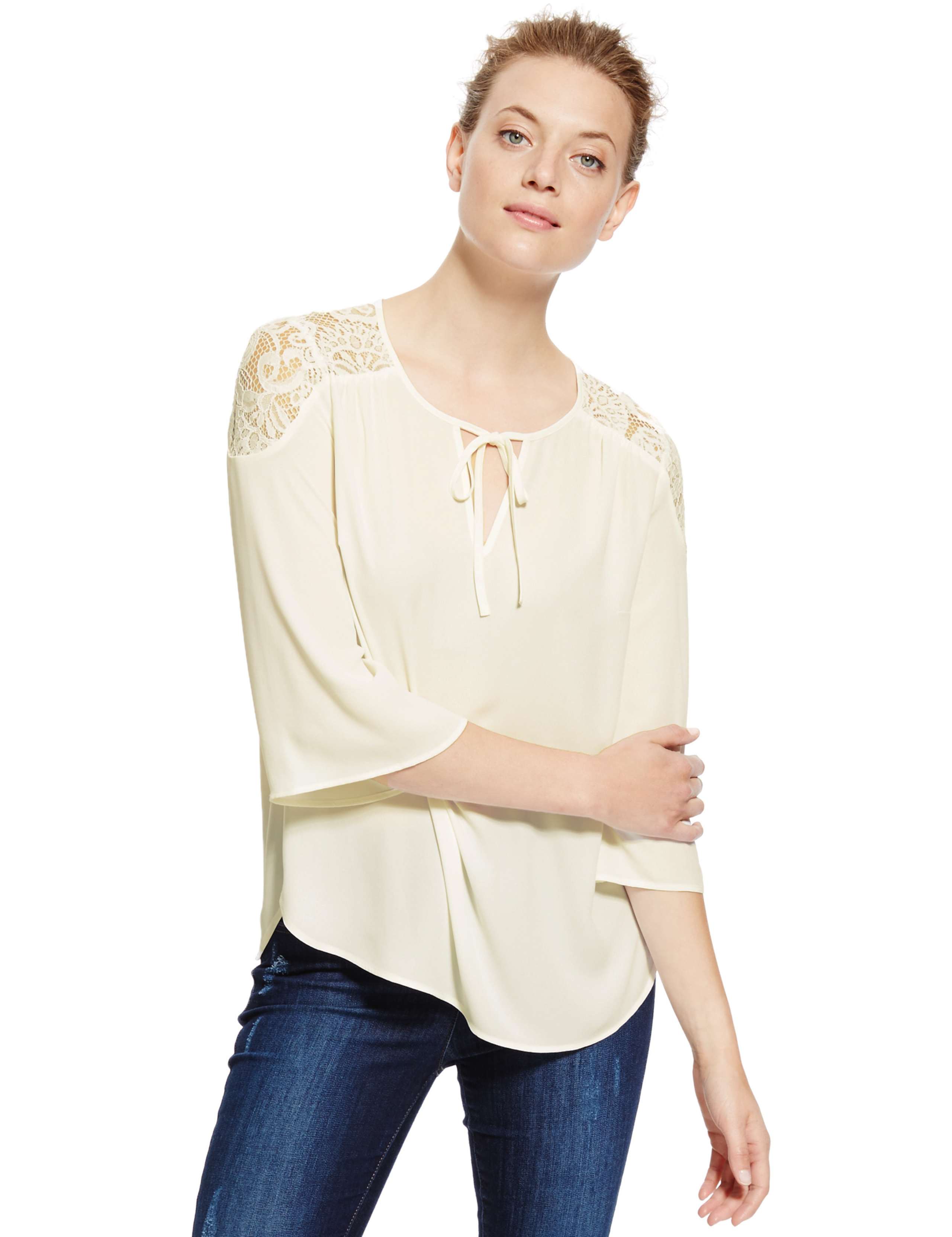 Boho Lace Blouse 1 of 4