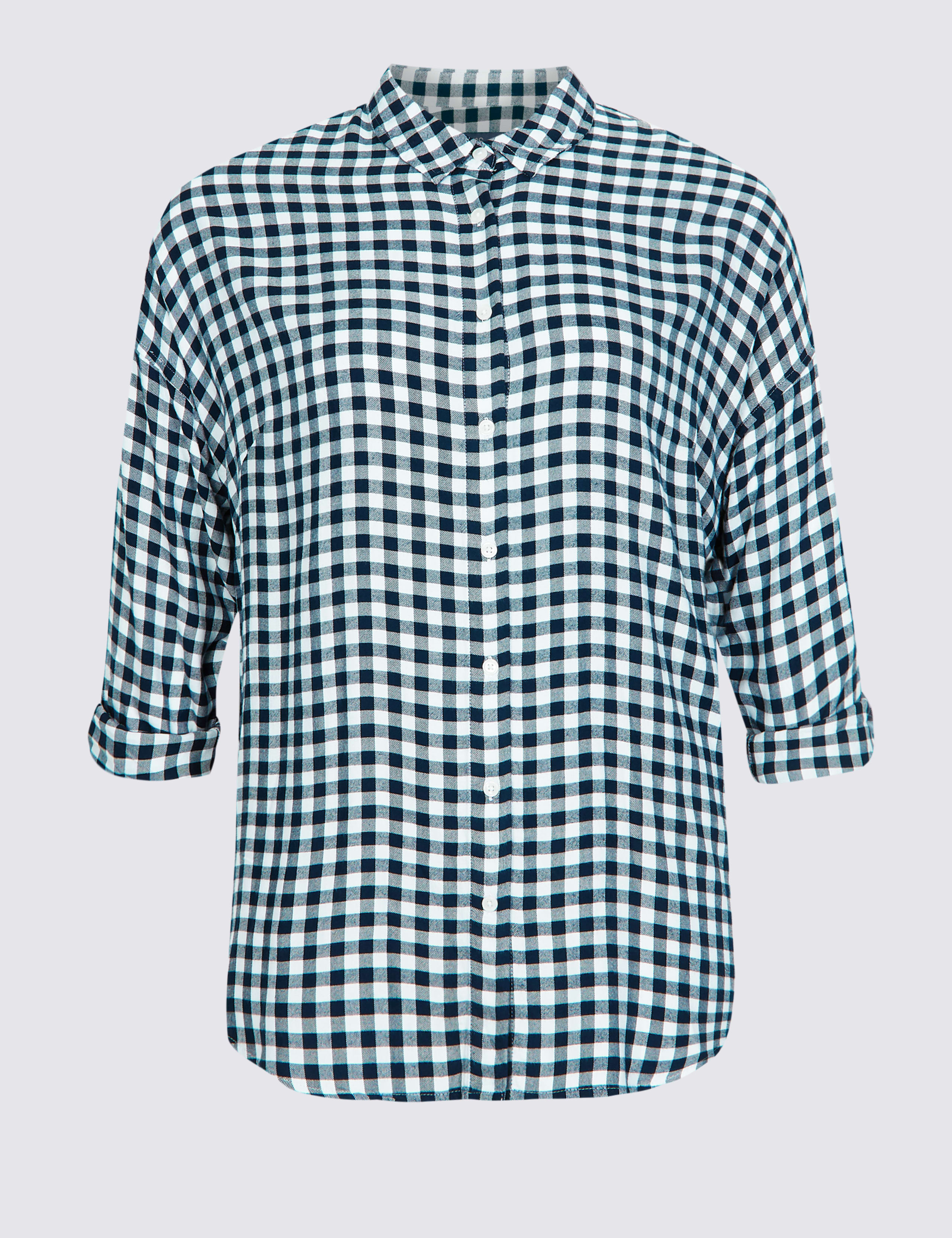 CURVE Checked Long Sleeve Shirt 2 of 4