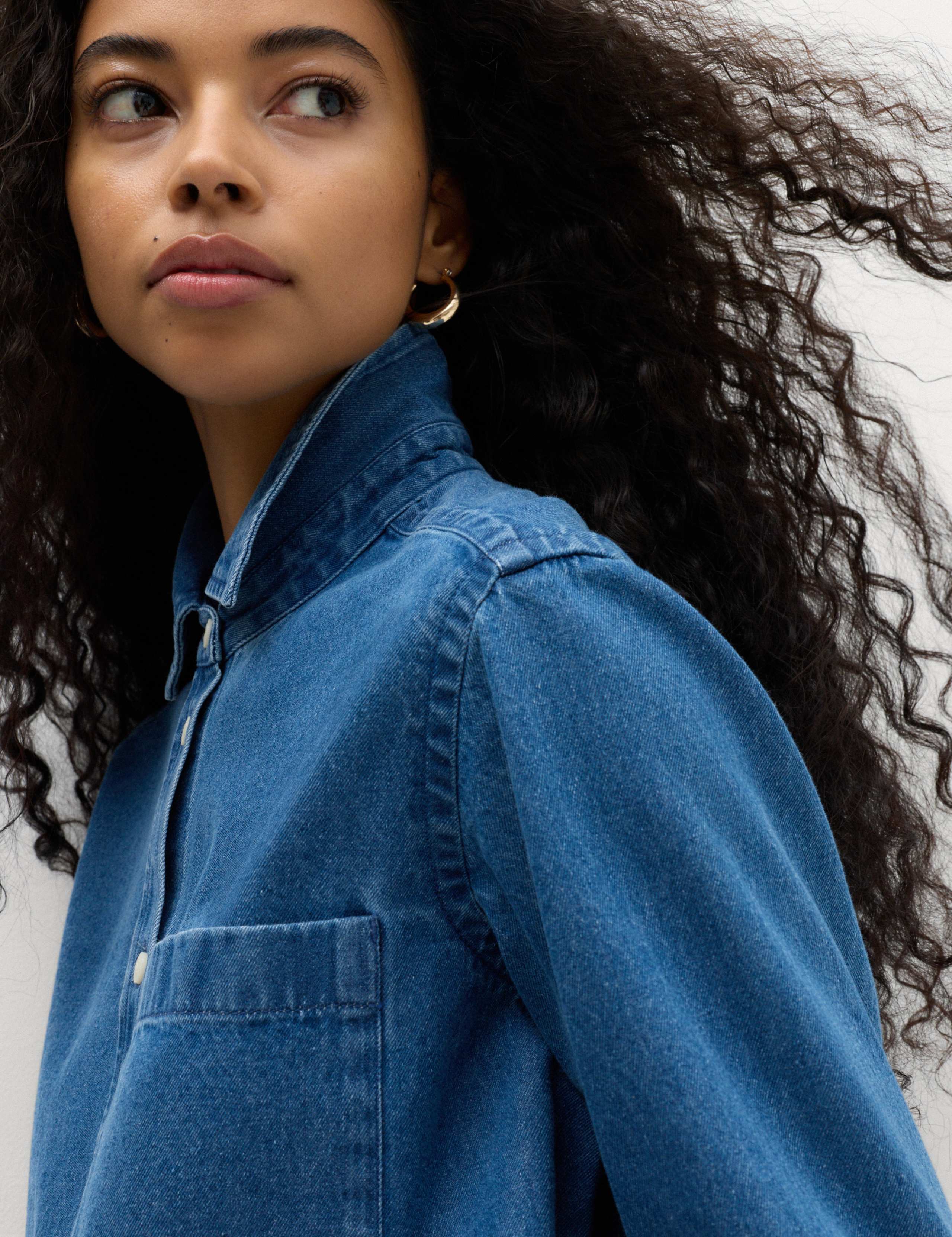Pure Cotton Ultimate Denim Shirt 4 of 5
