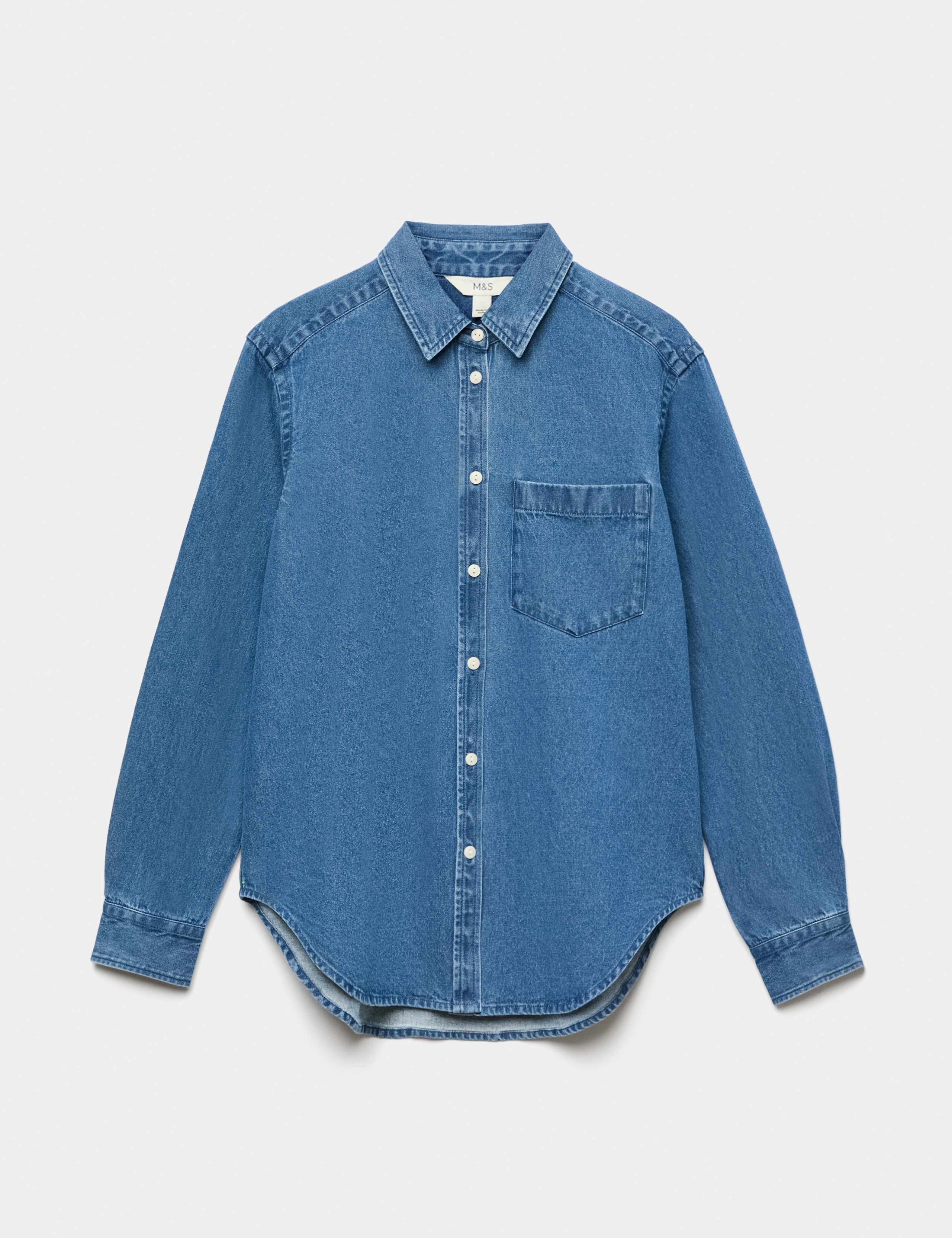 Pure Cotton Ultimate Denim Shirt 2 of 5