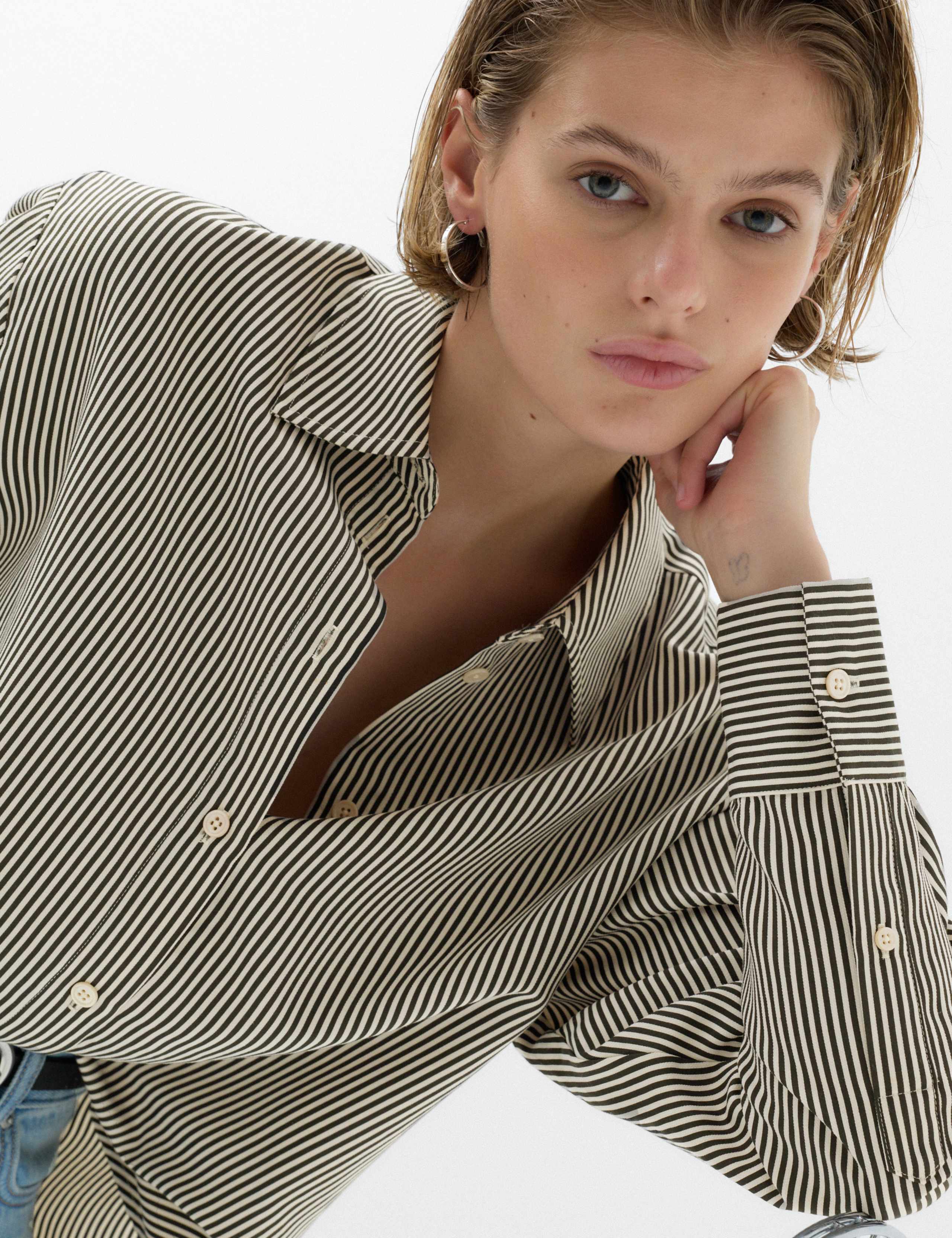 Textured Striped Shirt 5 of 6