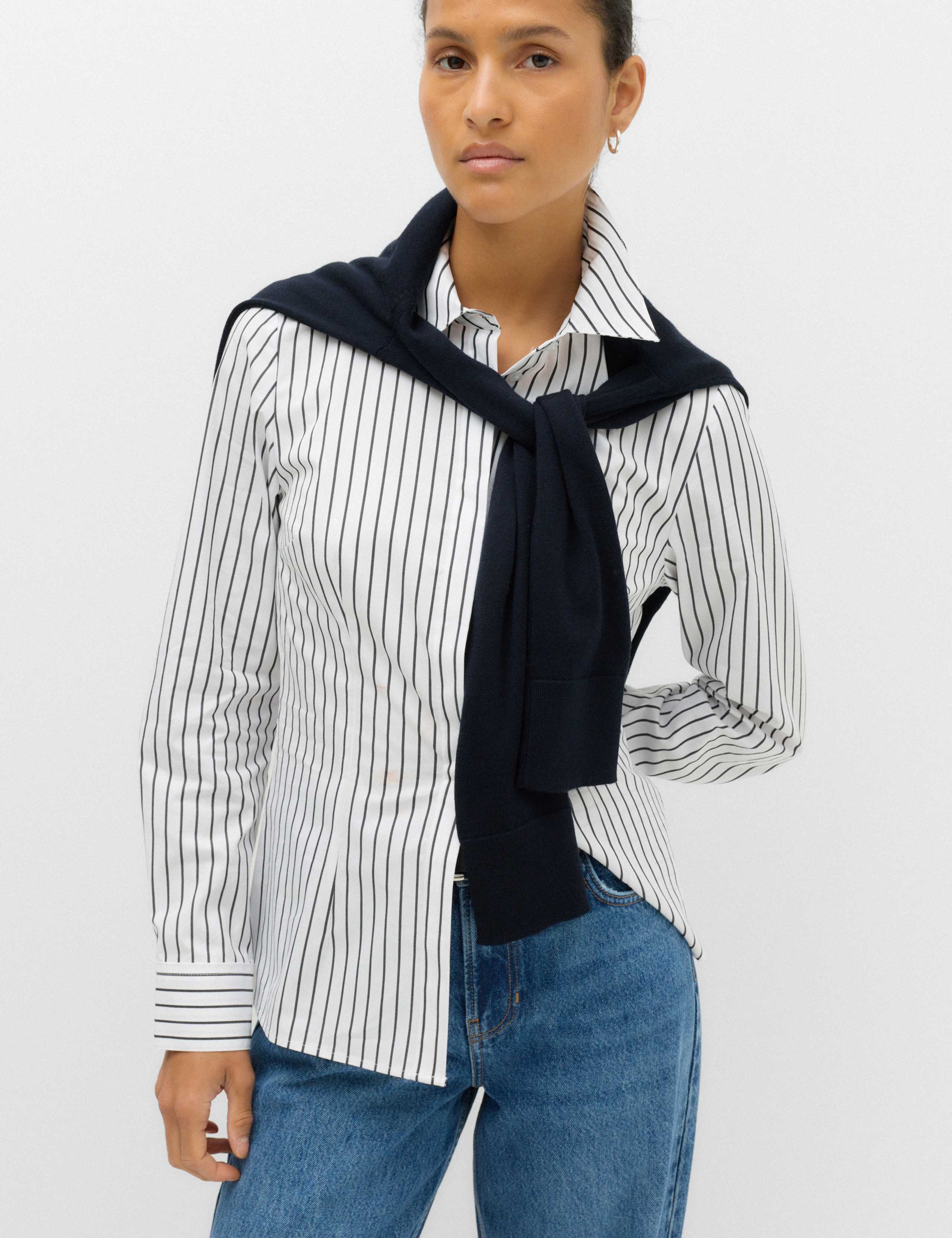 Cotton Rich Collared Fitted Shirt 3 of 6