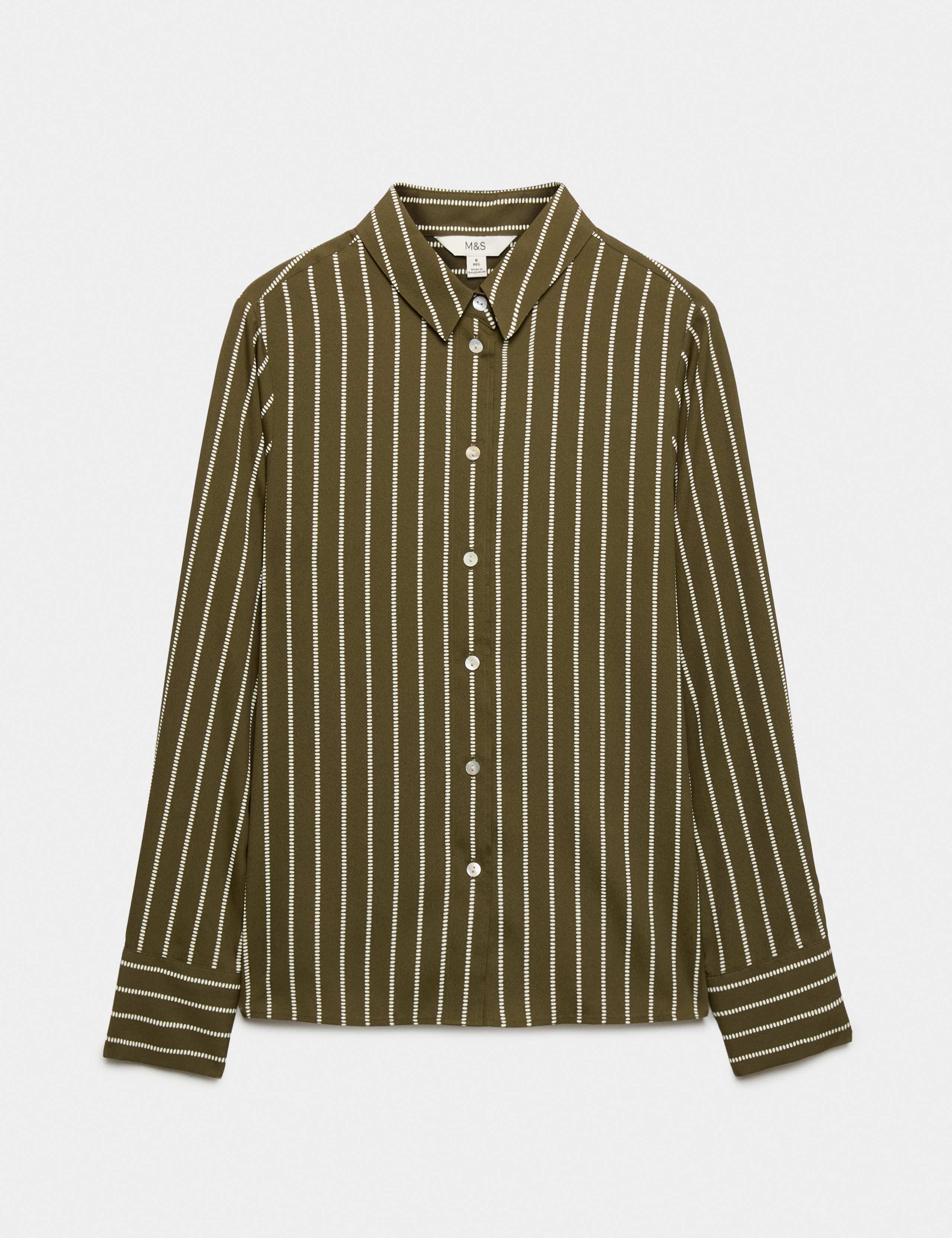 Polka Dot Collared Button Through Shirt 2 of 5