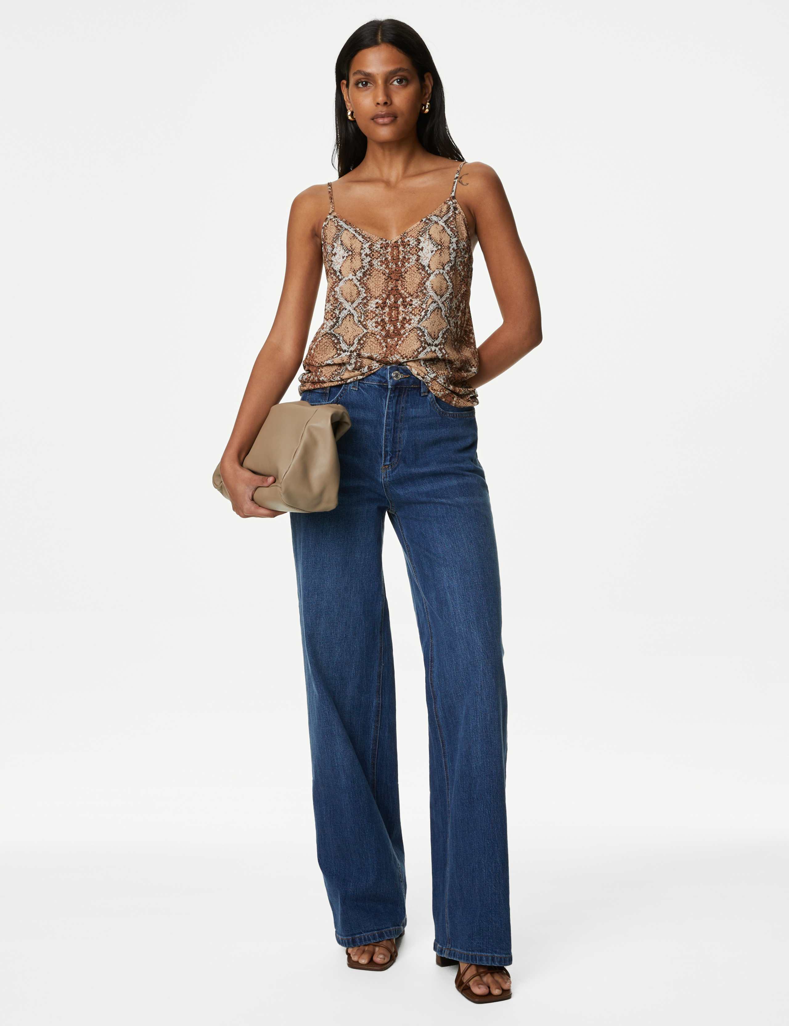Animal Print Cami Top 3 of 5