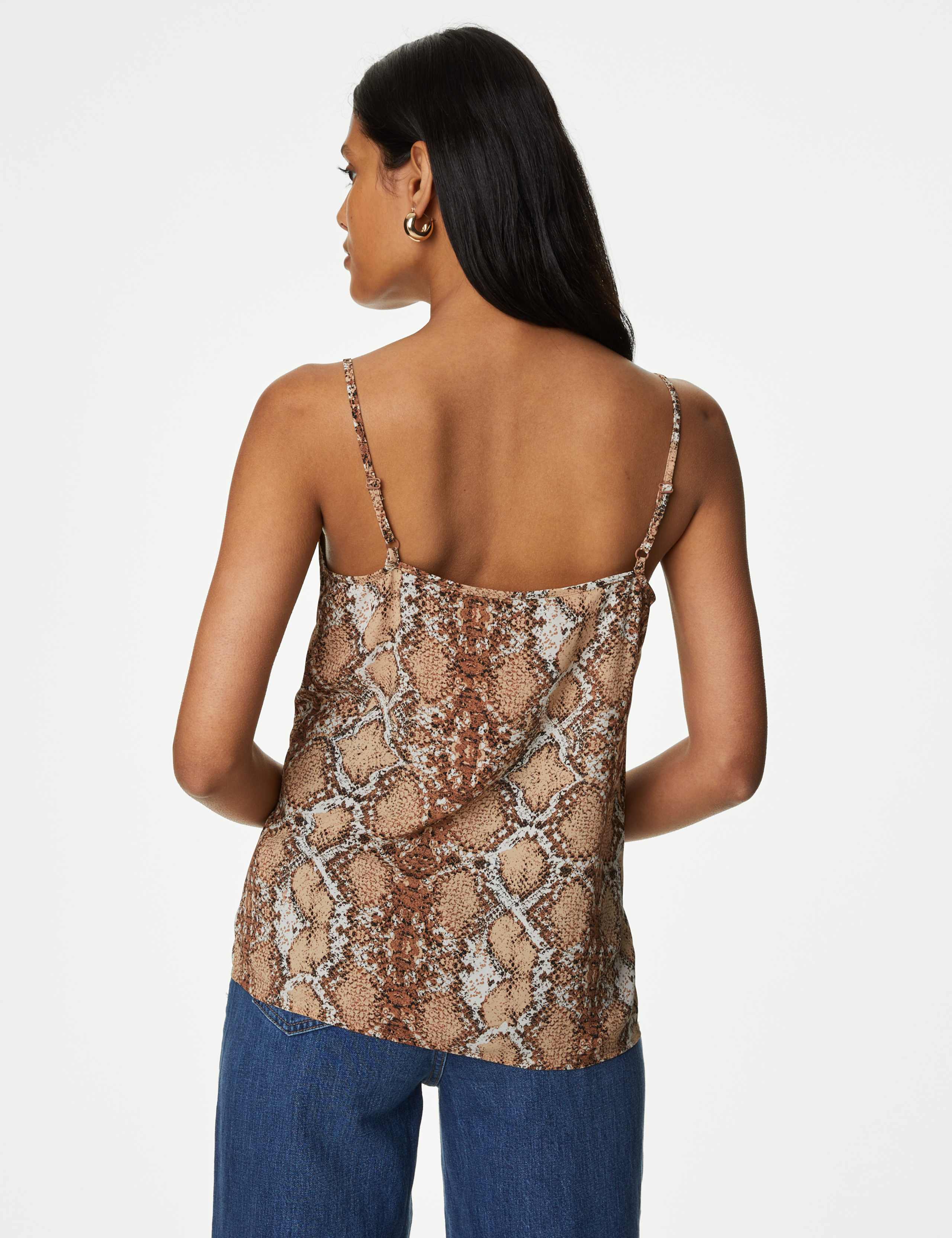 Animal Print Cami Top 5 of 5