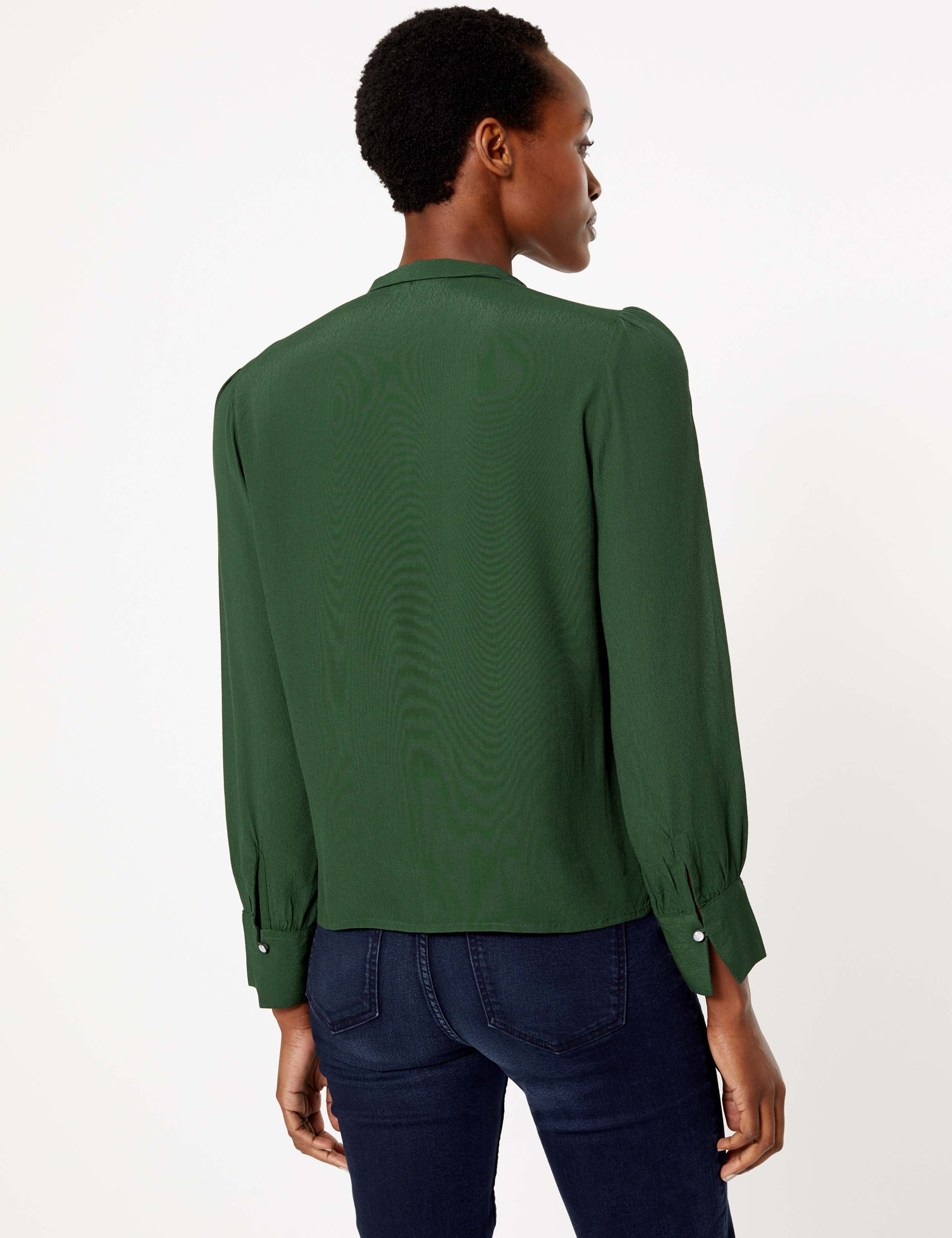 Tie Neck Blouse 5 of 5