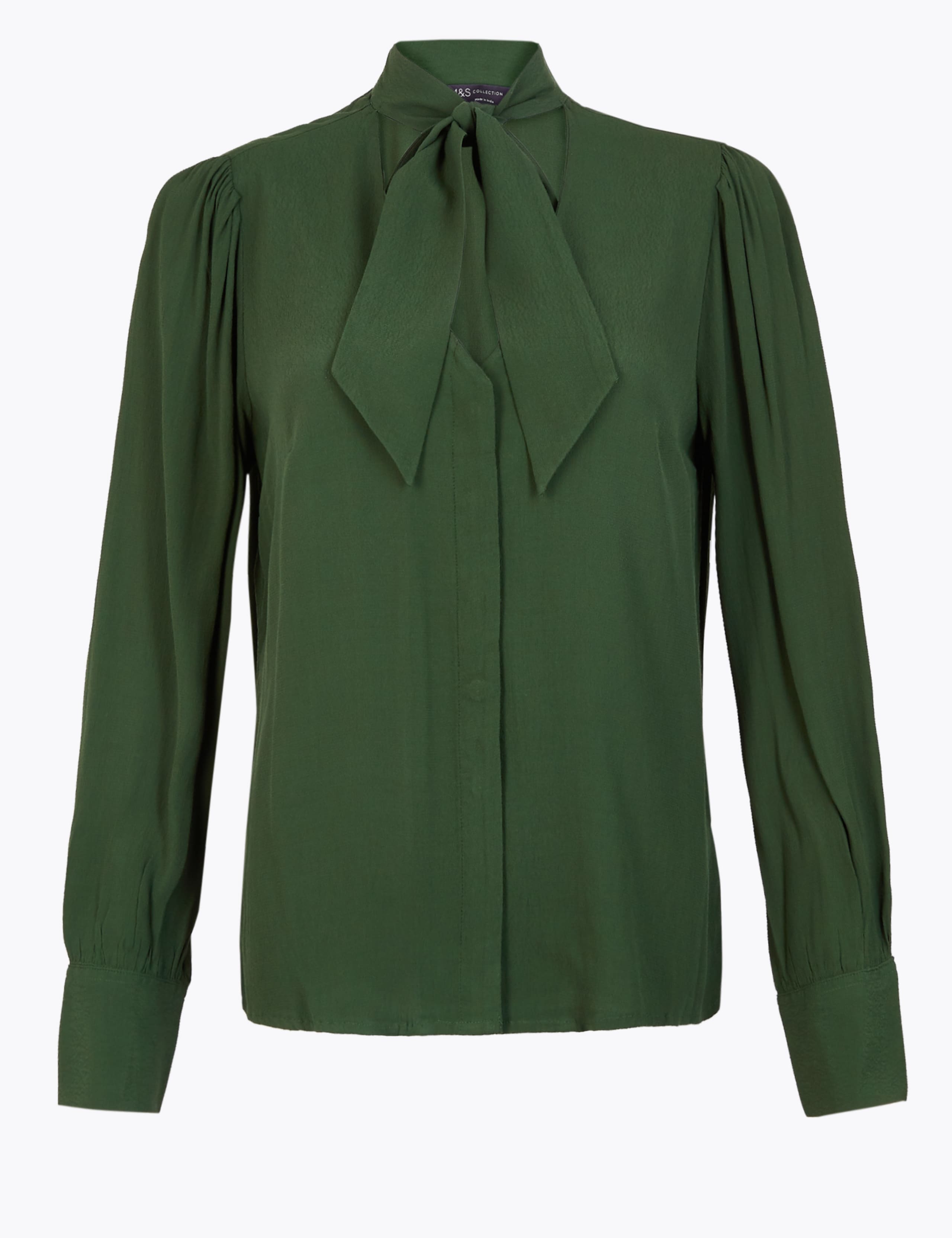 Tie Neck Blouse 2 of 5