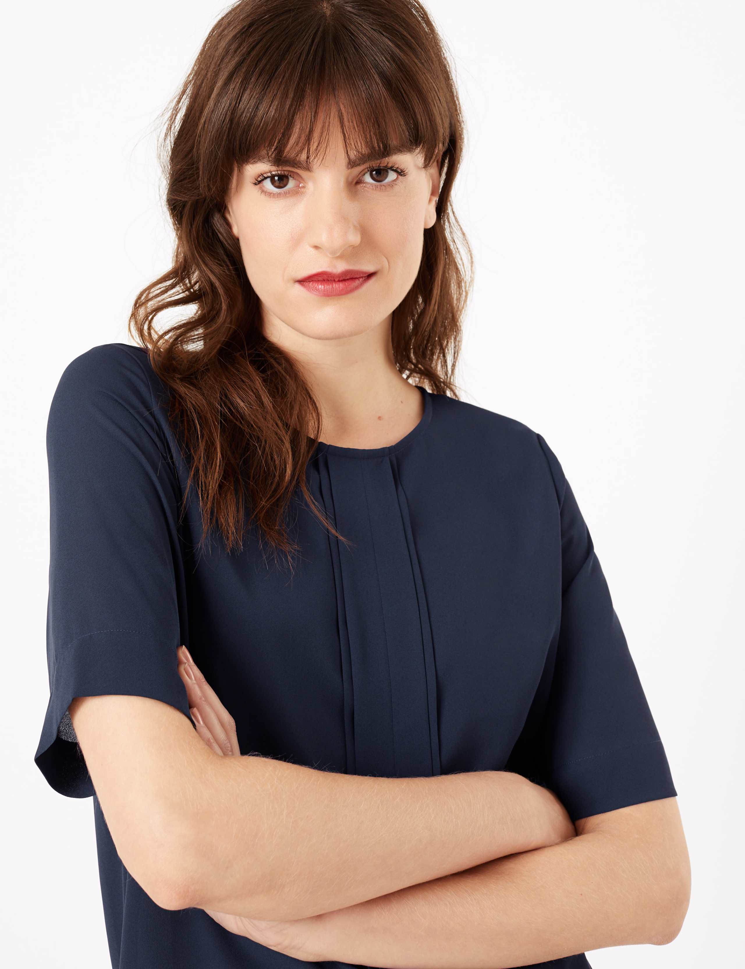Pleat Front Blouse 3 of 4