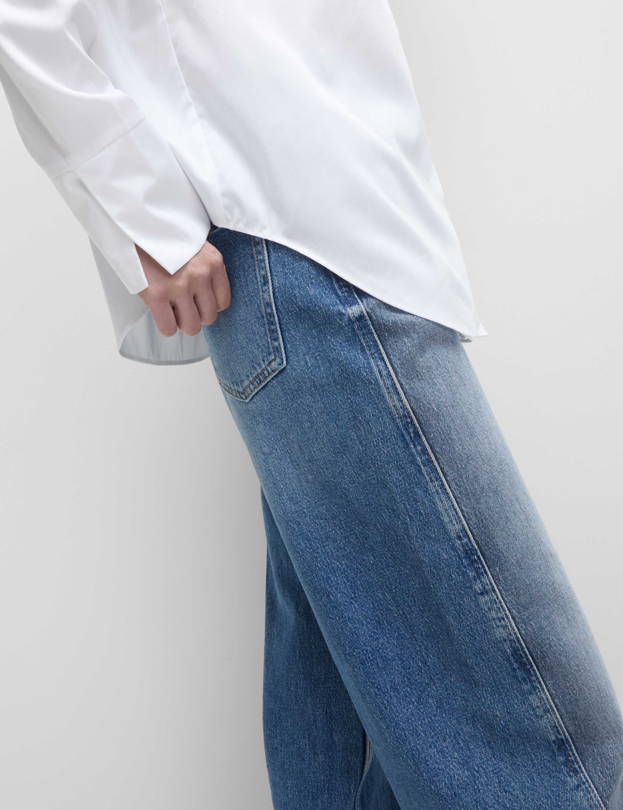 Pure Cotton V-Neck Shirt 3 of 5