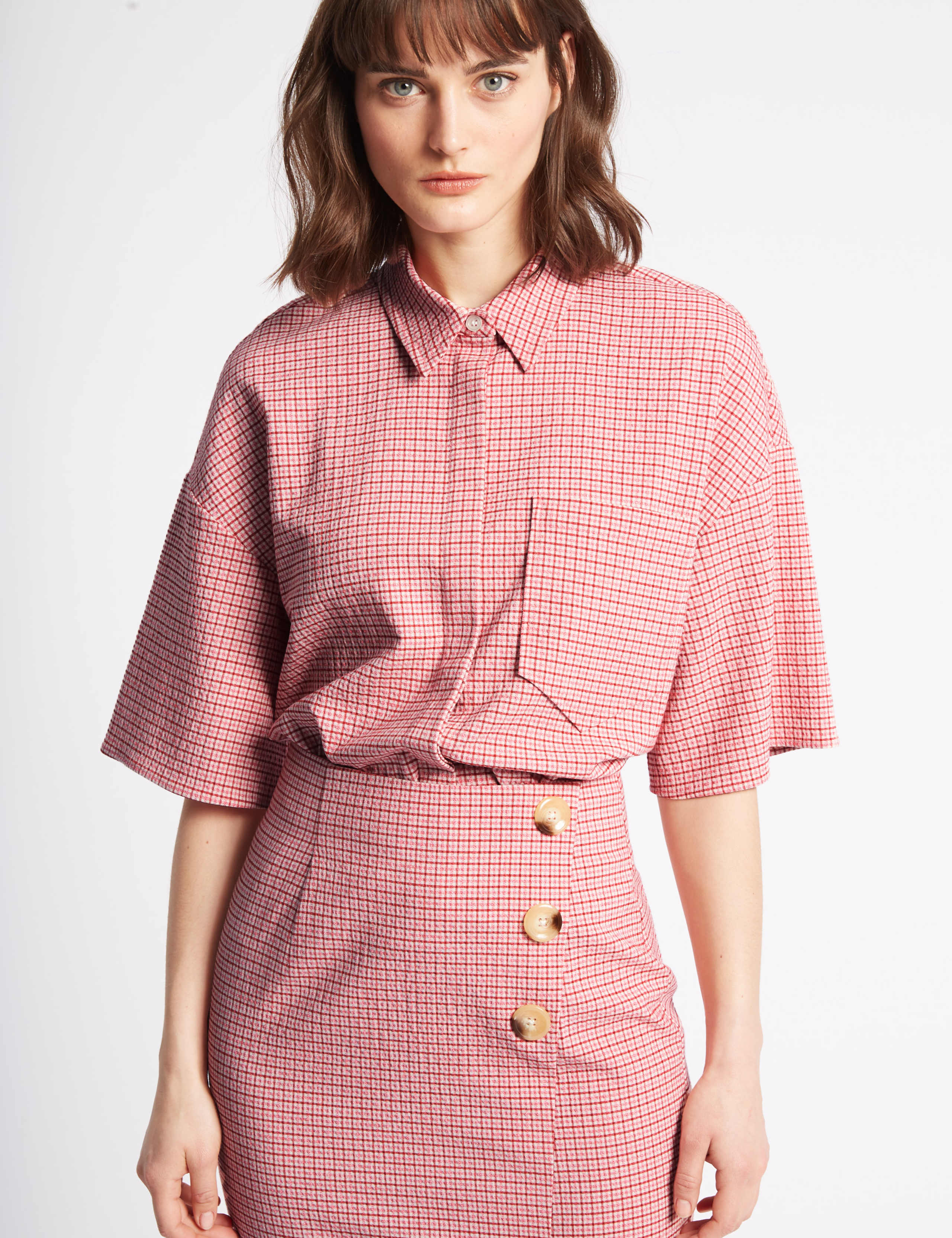 Checked Half Sleeve Shirt 3 of 4