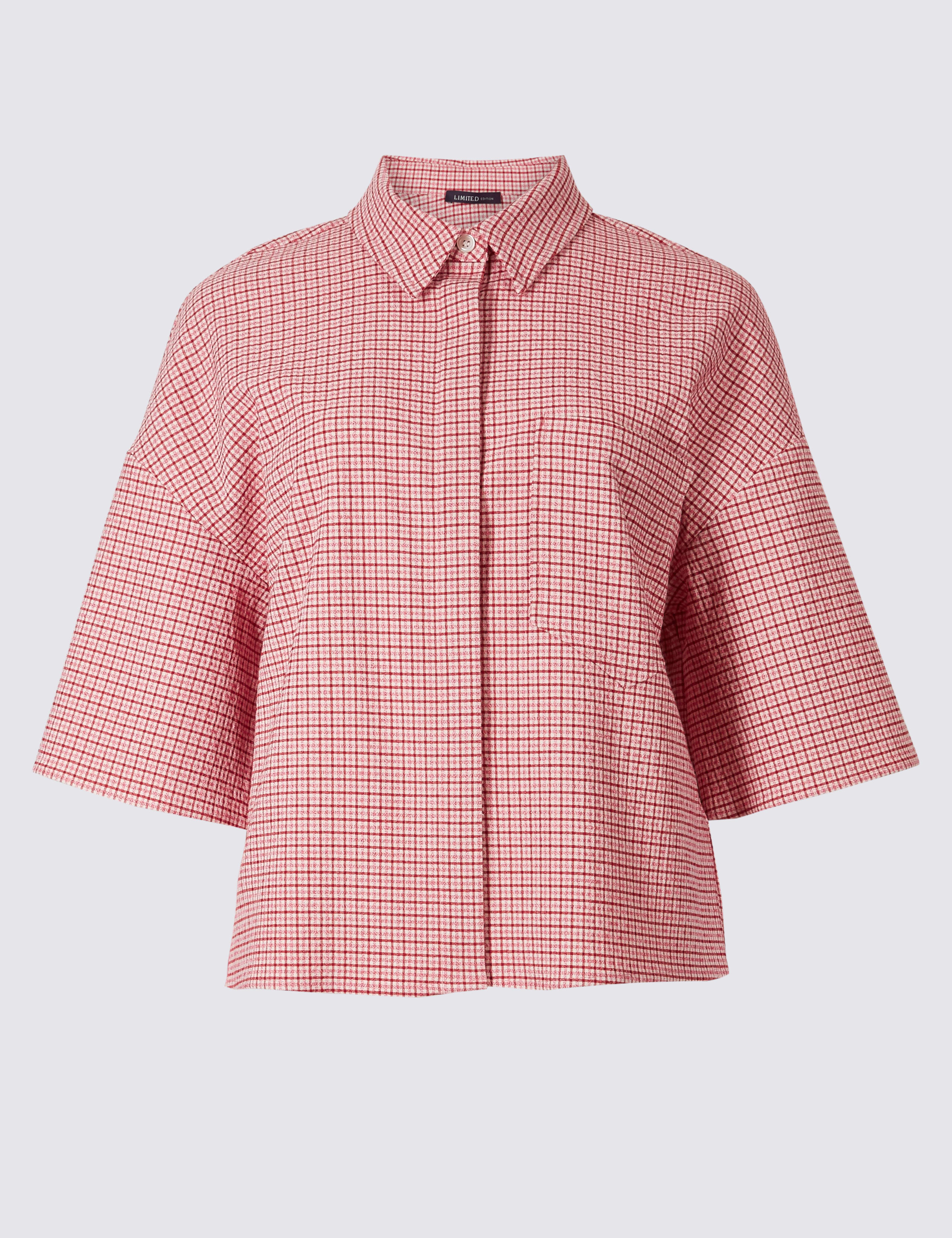 Checked Half Sleeve Shirt 2 of 4