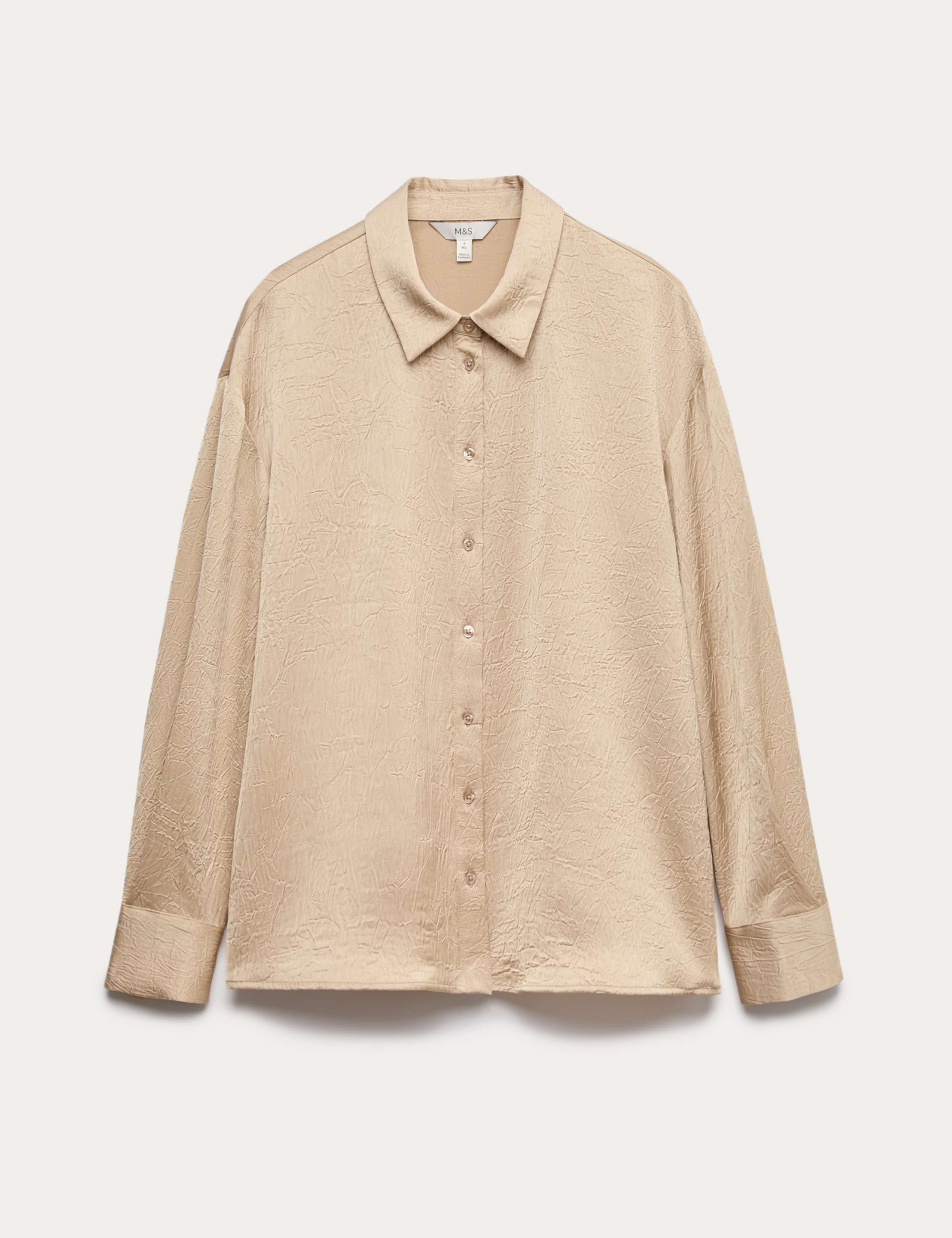 Textured Collared Button Through Shirt 2 of 6