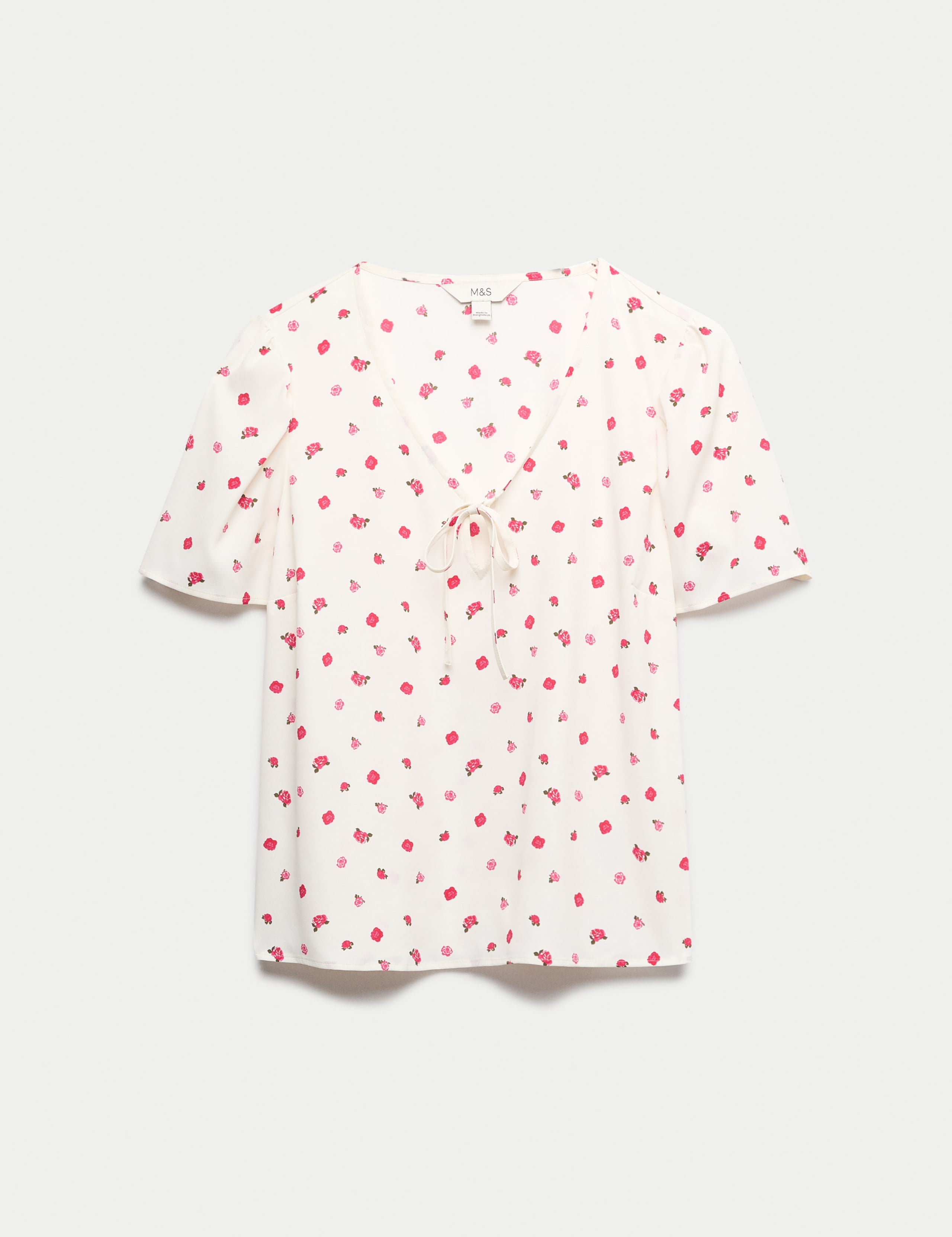 Floral Bow Detail Top 2 of 5