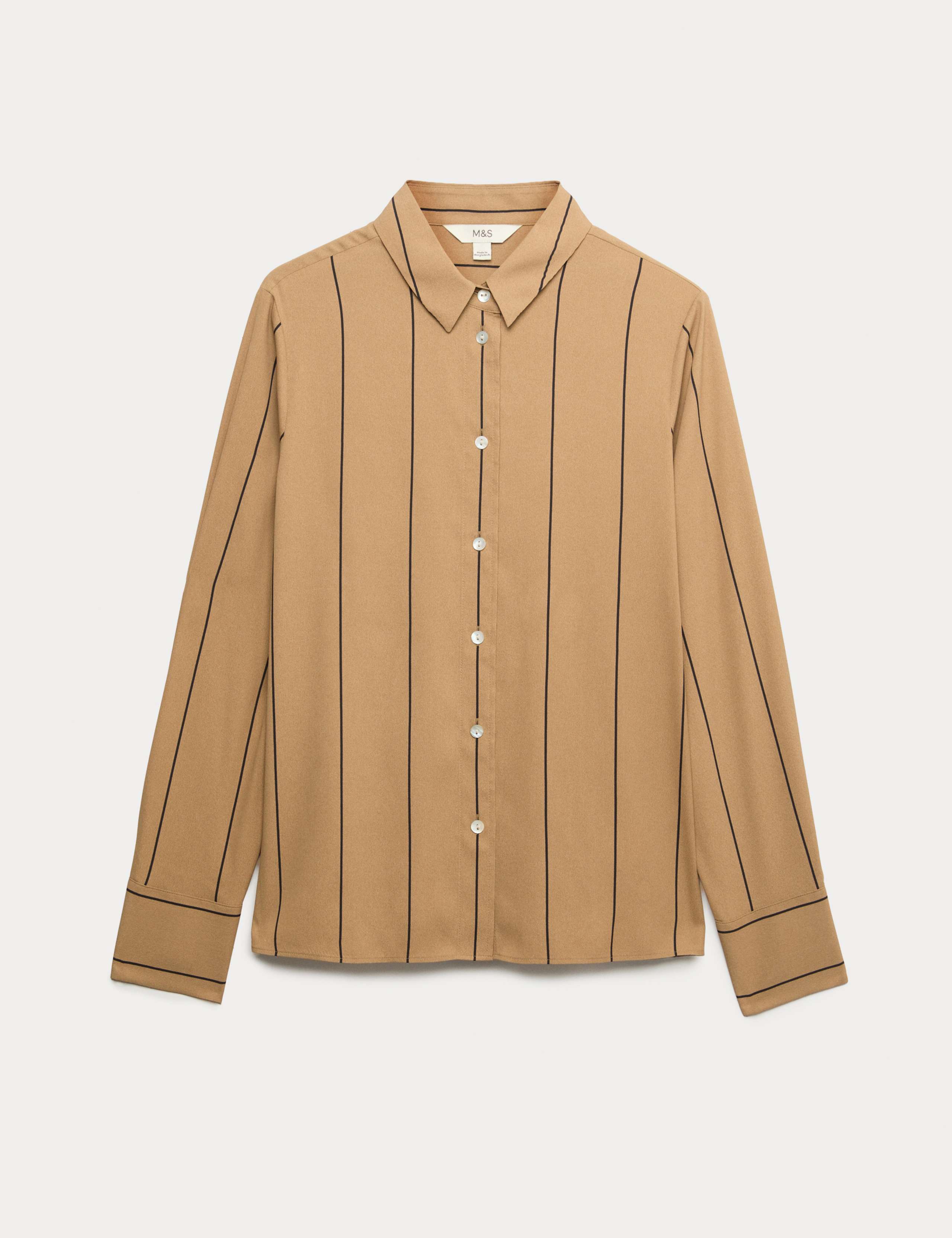 Striped Shirt Collared Shirt 2 of 6