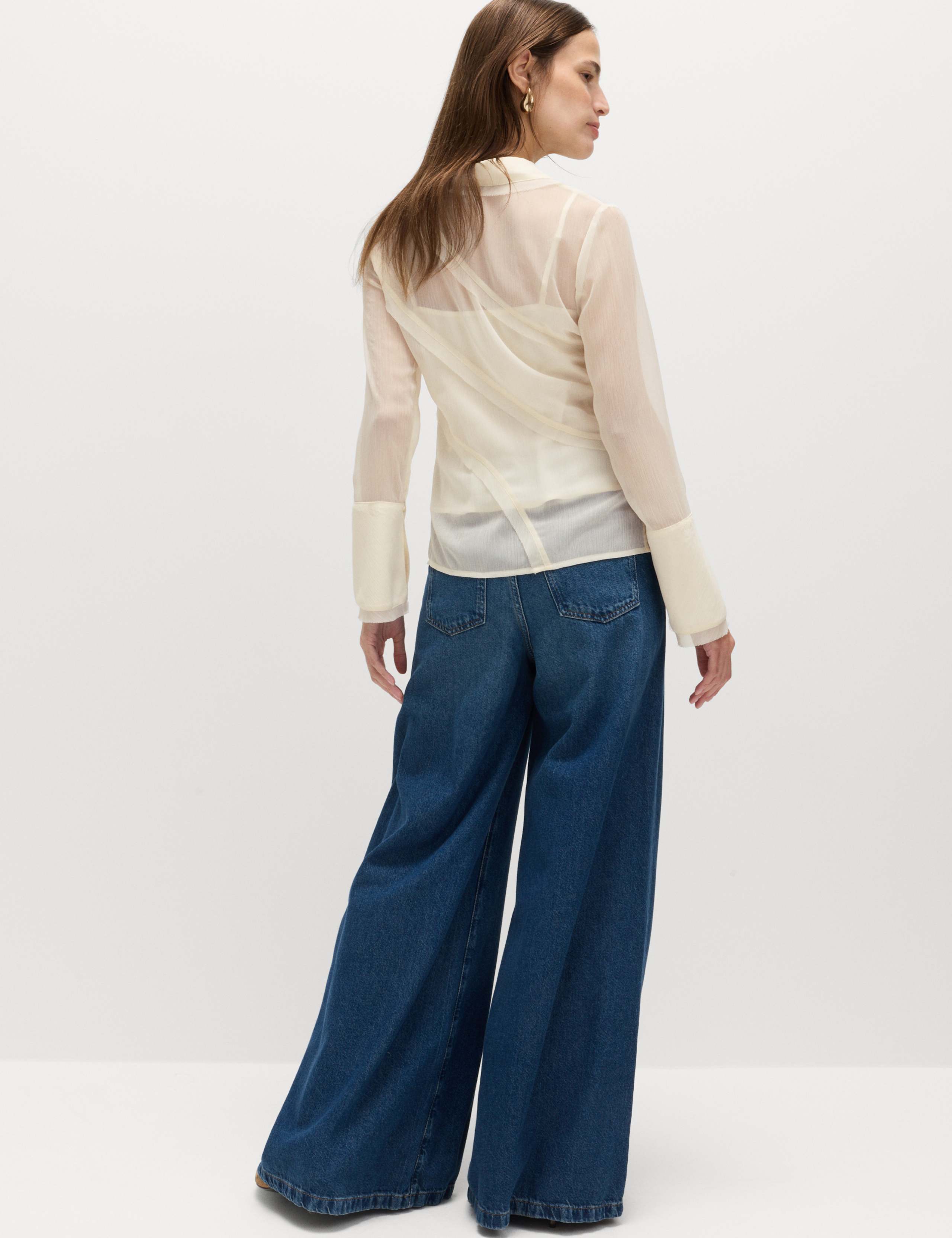 Seam Detail Collared Shirt 3 of 5