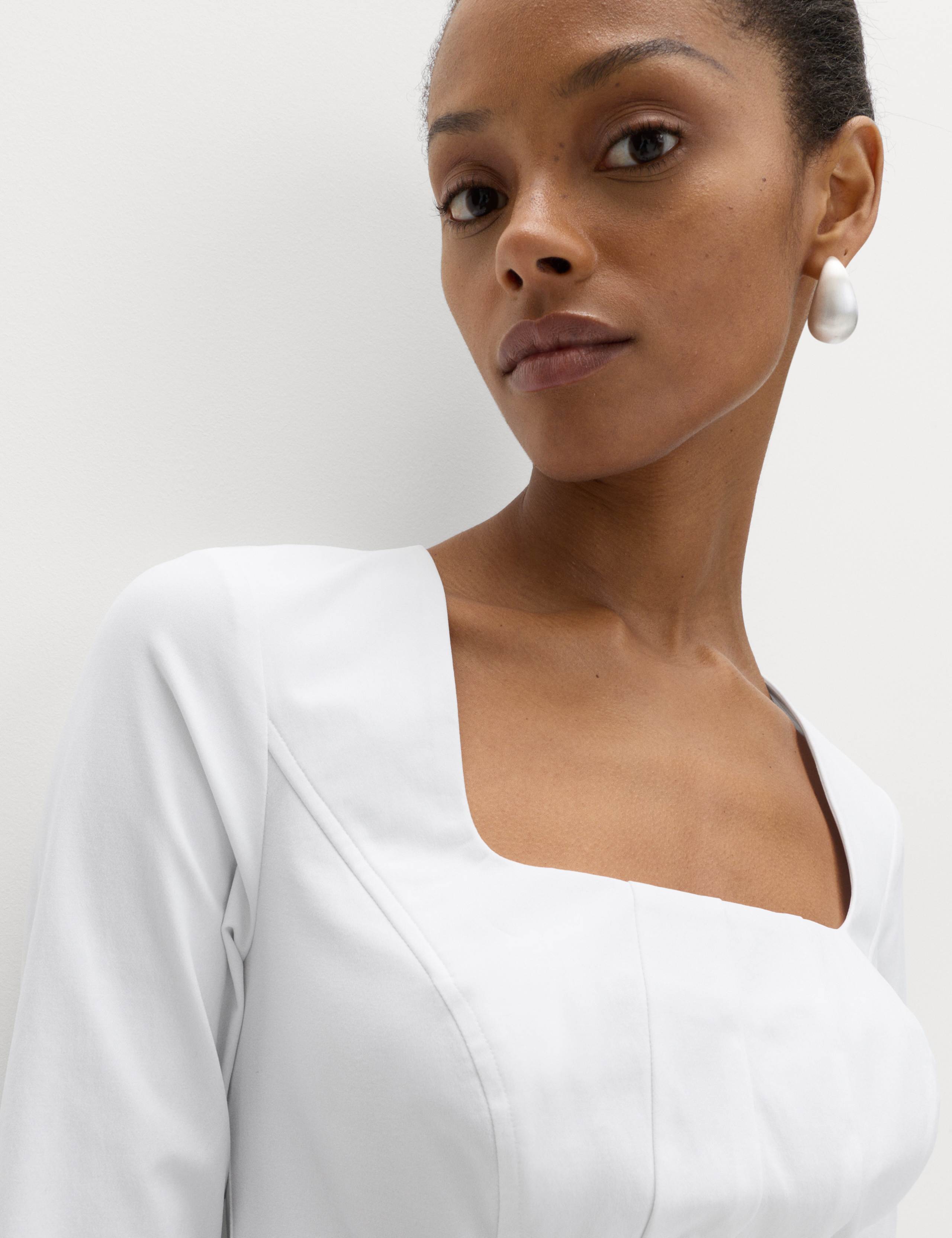 Square Neck Corset Top 1 of 5