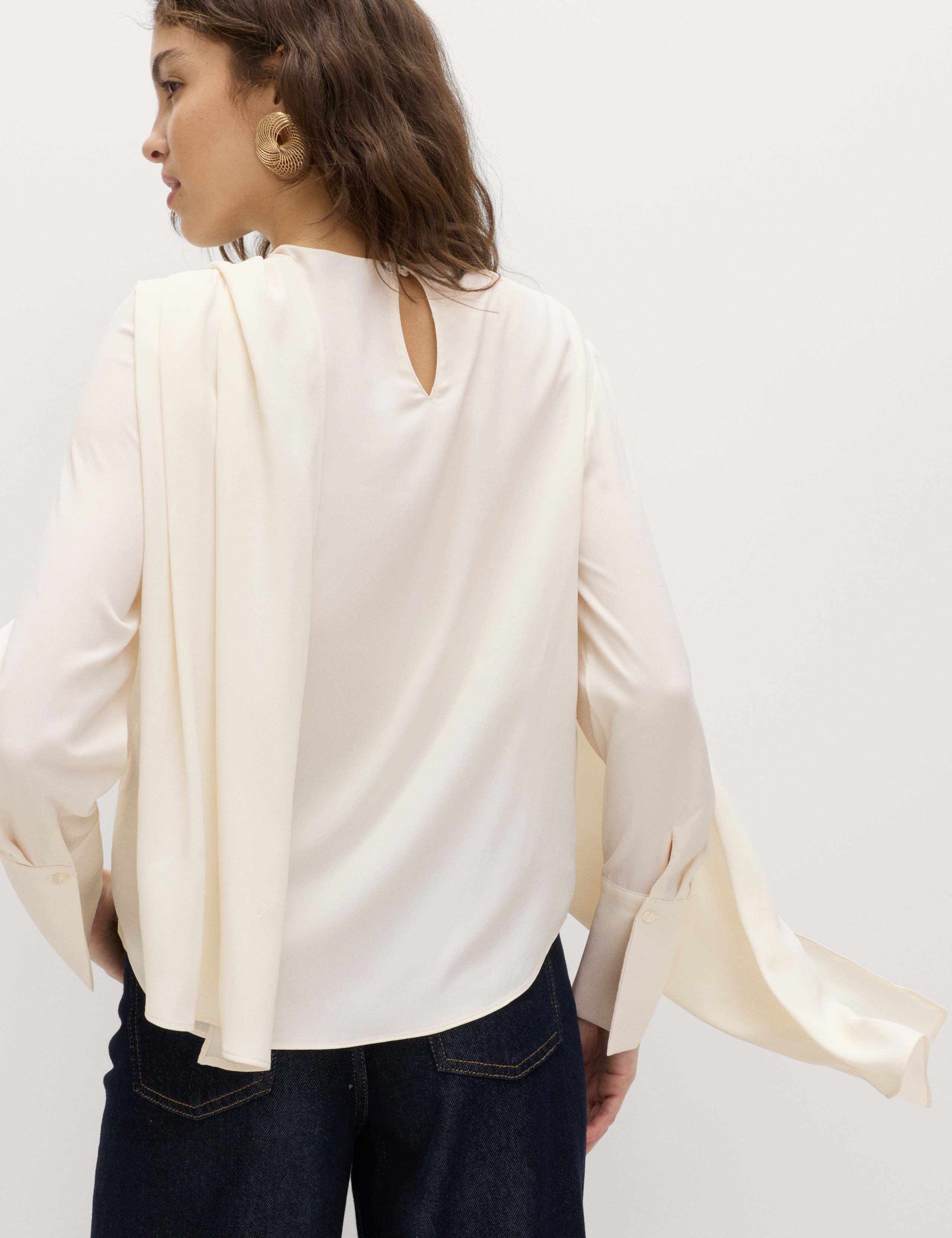 Scarf Detail Blouse 3 of 5