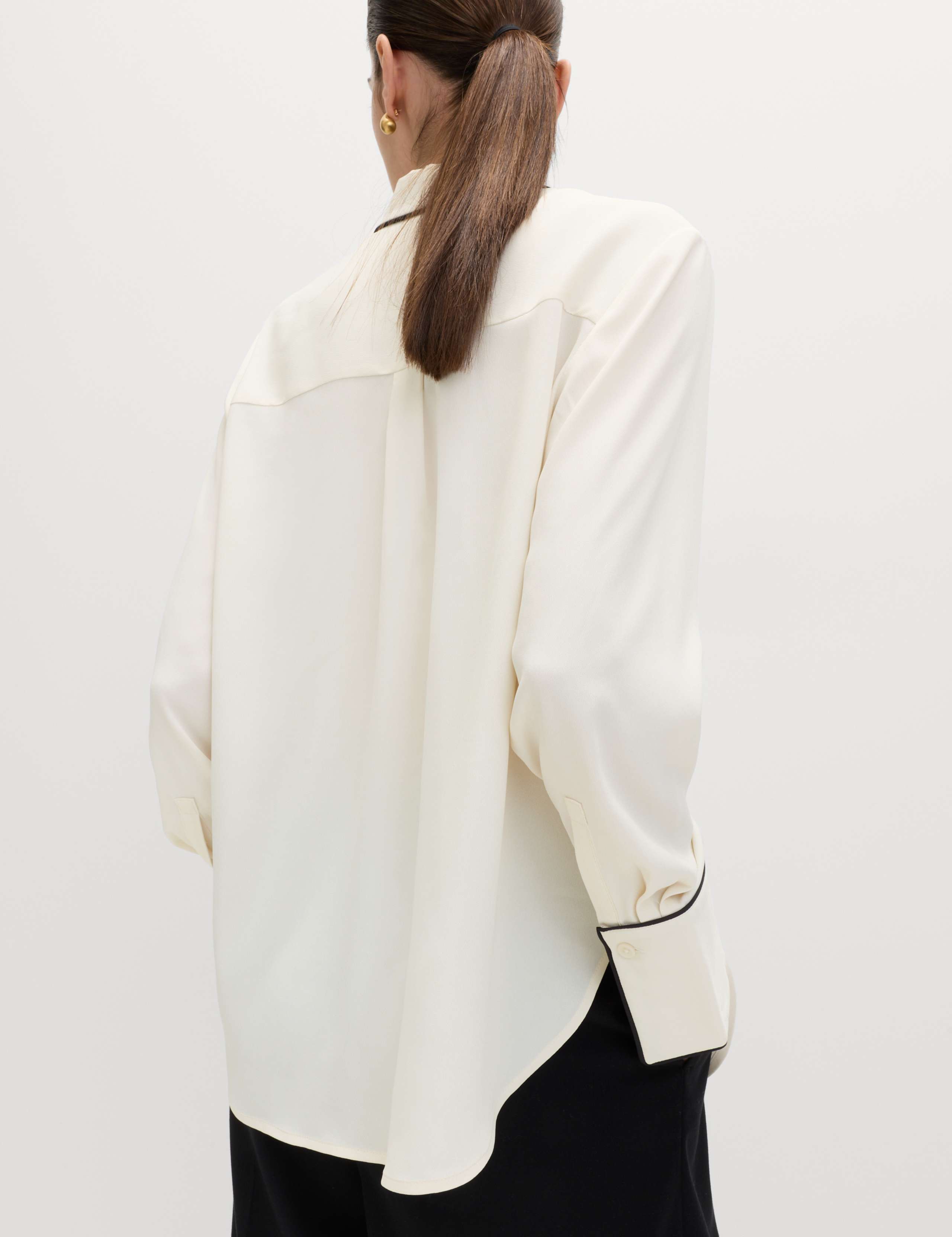 Bow Tie Piped Detail Shirt 4 of 6