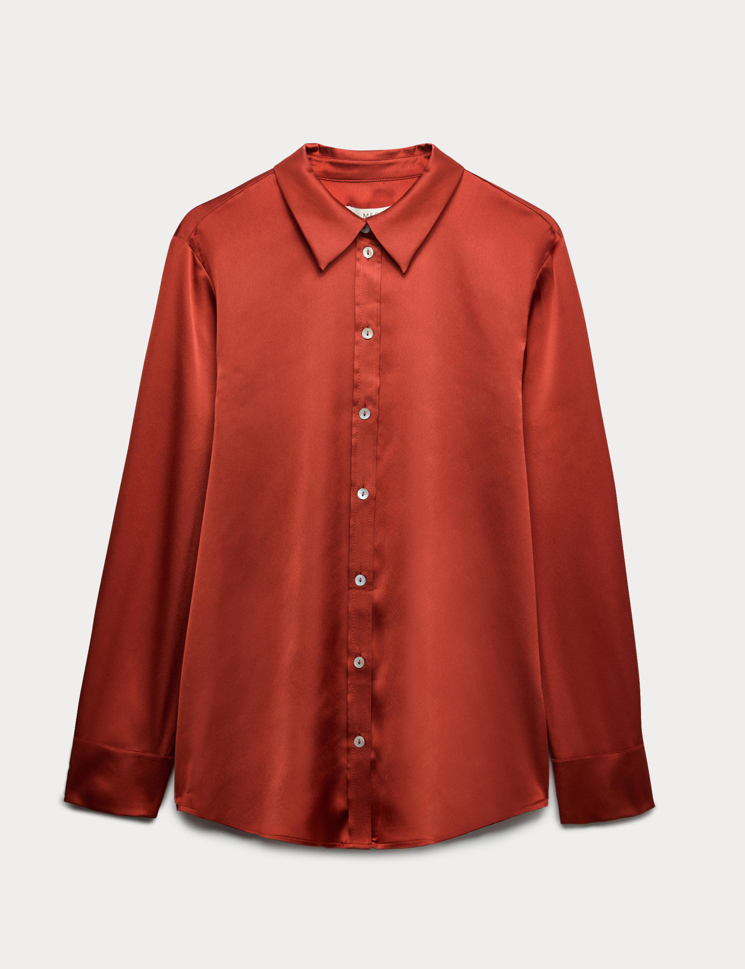 Satin Button Through Shirt 2 of 5