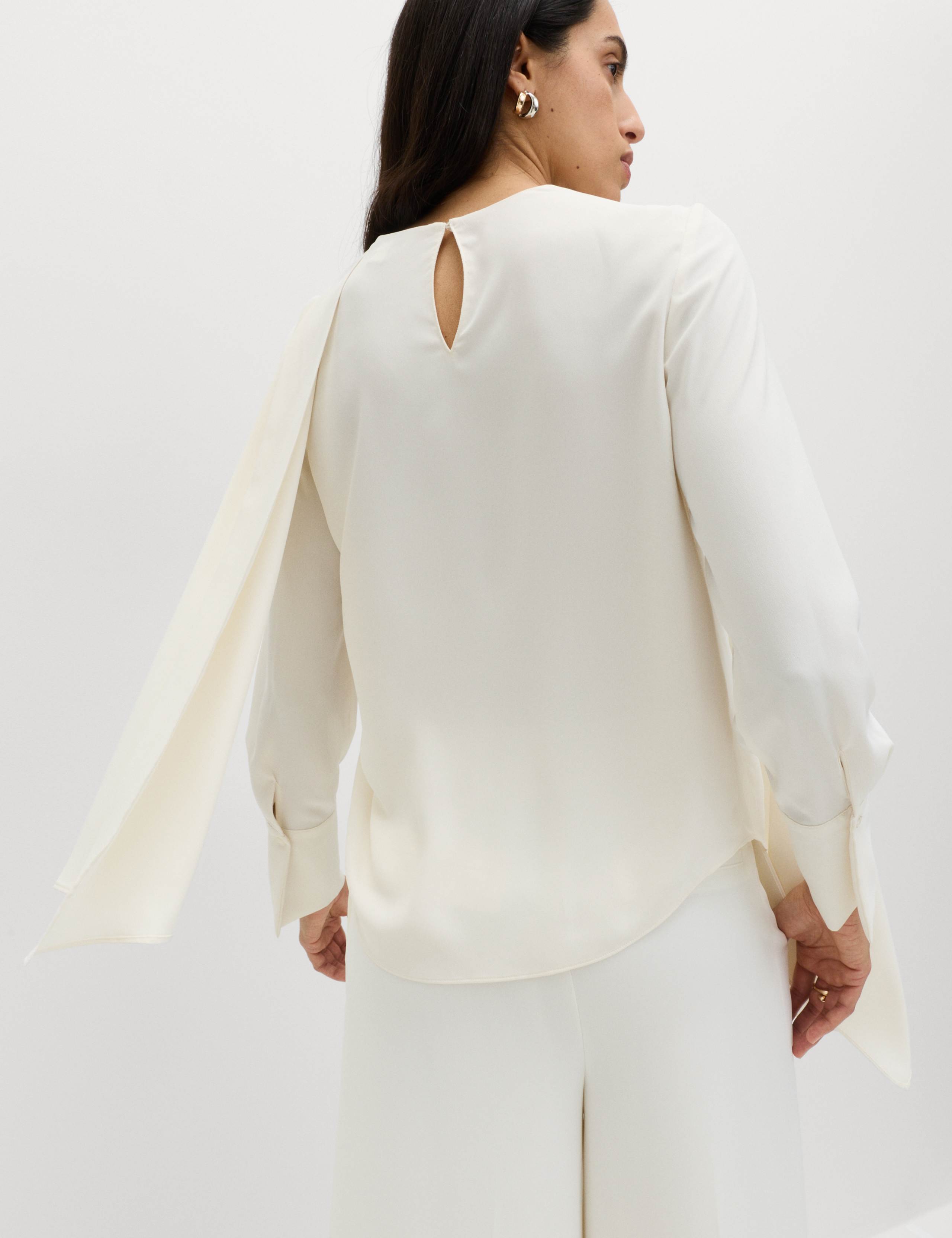 Draped Detail Cowl Neck Top 6 of 7