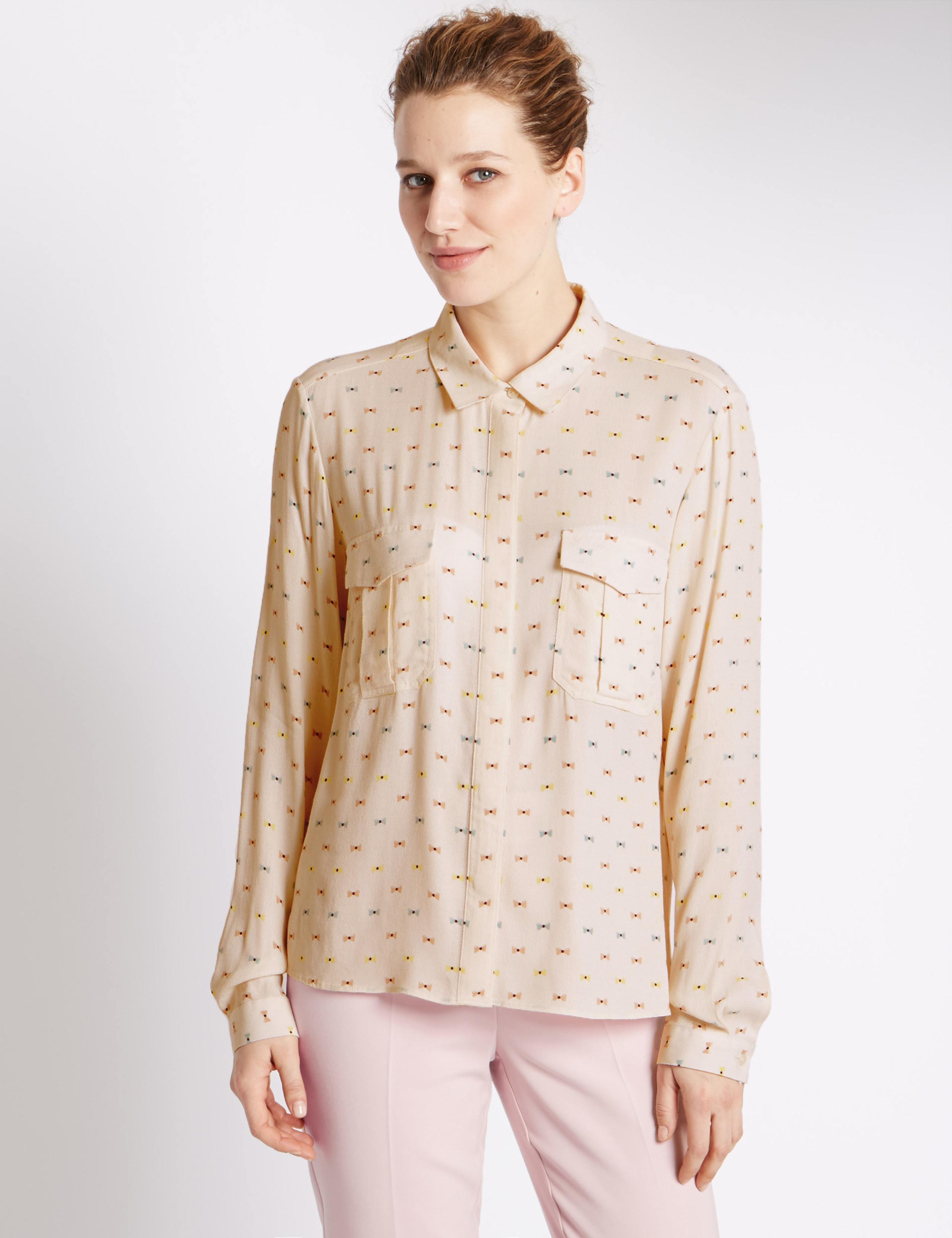 Bow Print Shirt 1 of 4