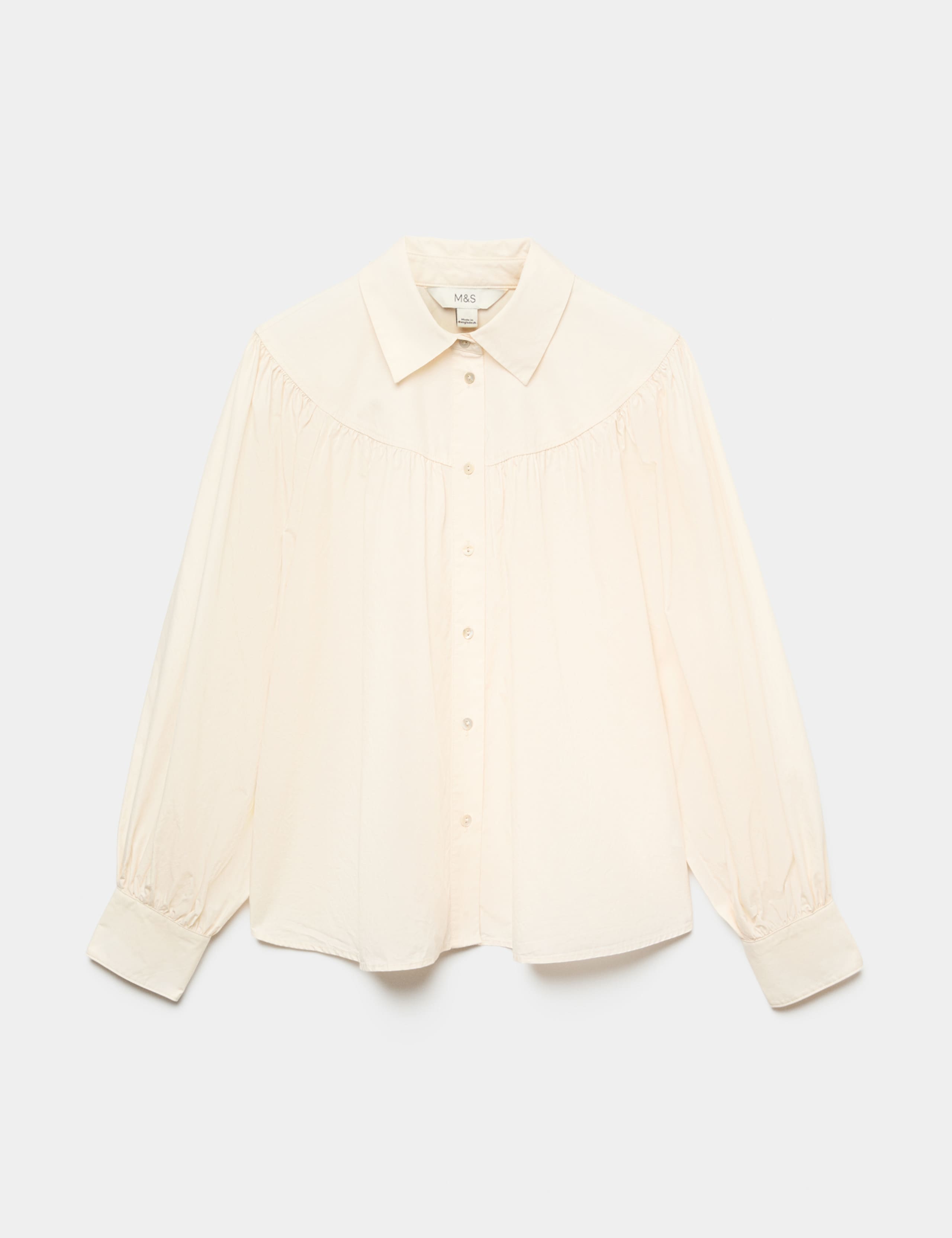 Lyocell Rich Western Style Collared Shirt 2 of 6