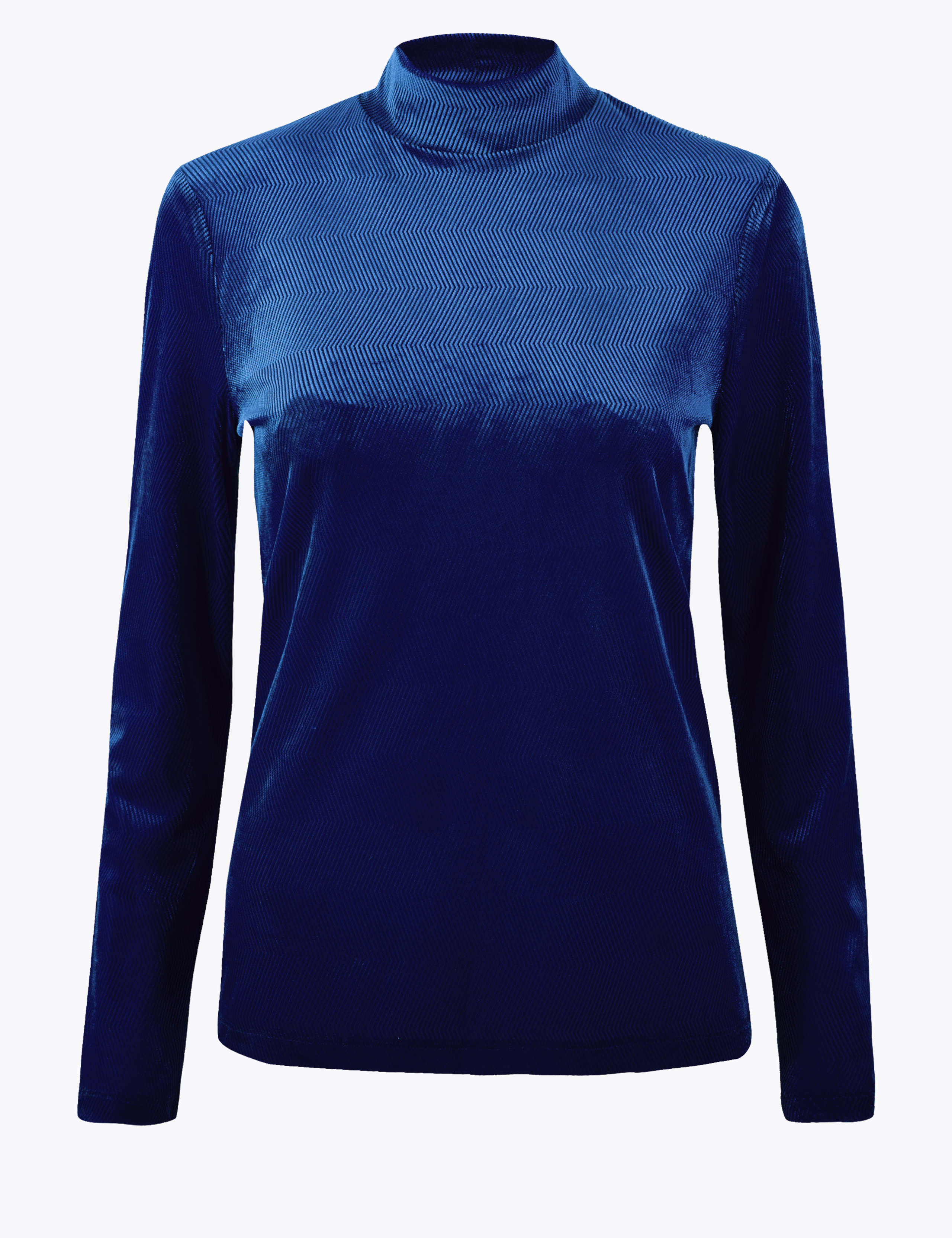 Chevron Fitted Long Sleeve Top 2 of 4