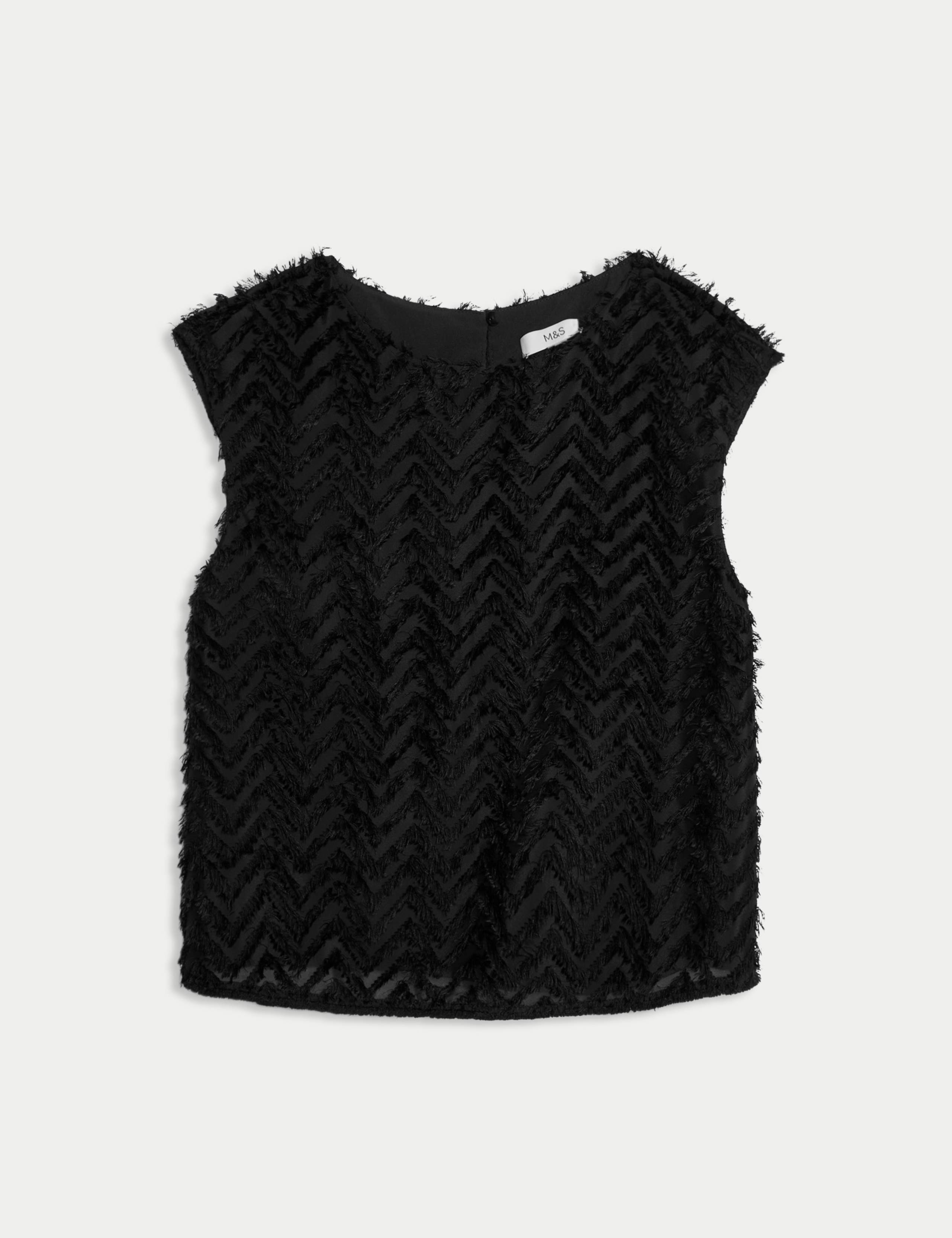 Jacquard Shell Top 2 of 6