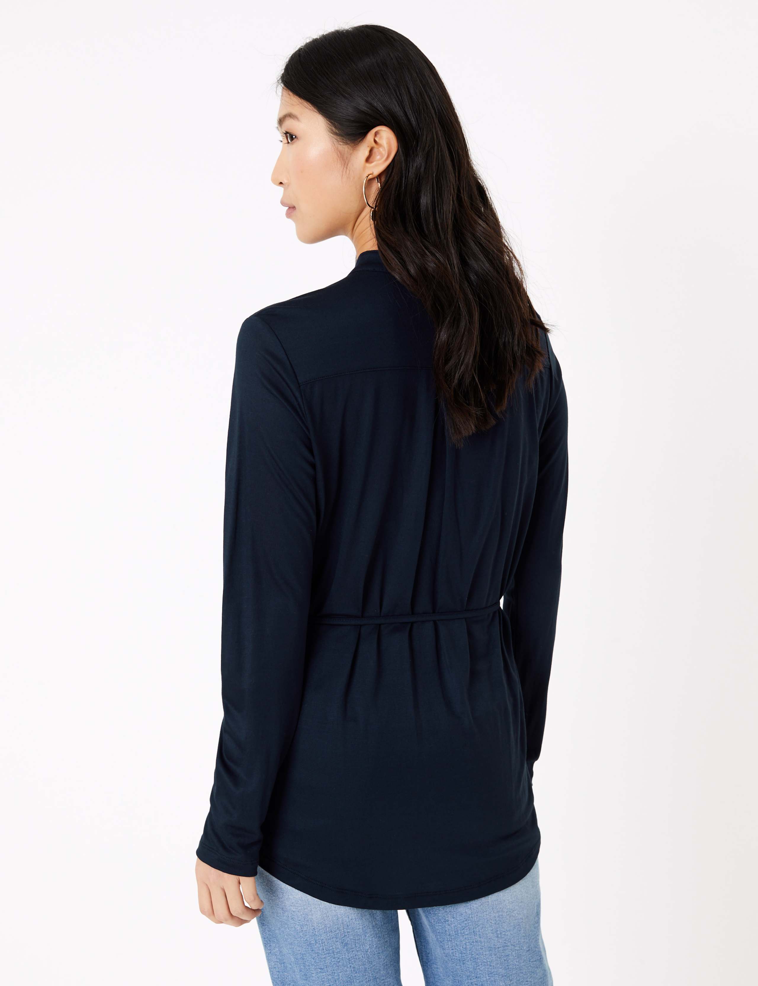 Jersey Regular Fit Longline Shirt 4 of 4