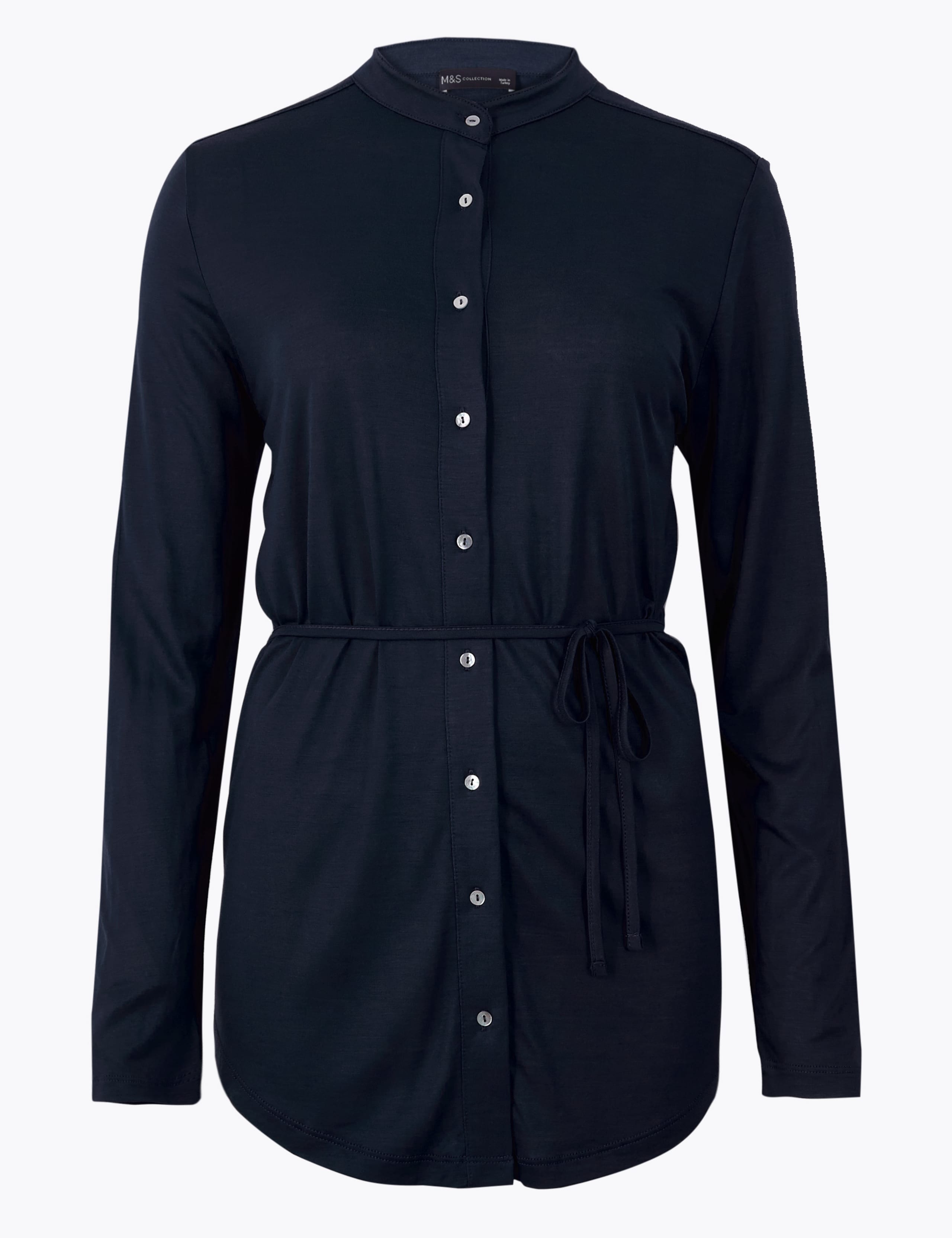 Jersey Regular Fit Longline Shirt 2 of 4