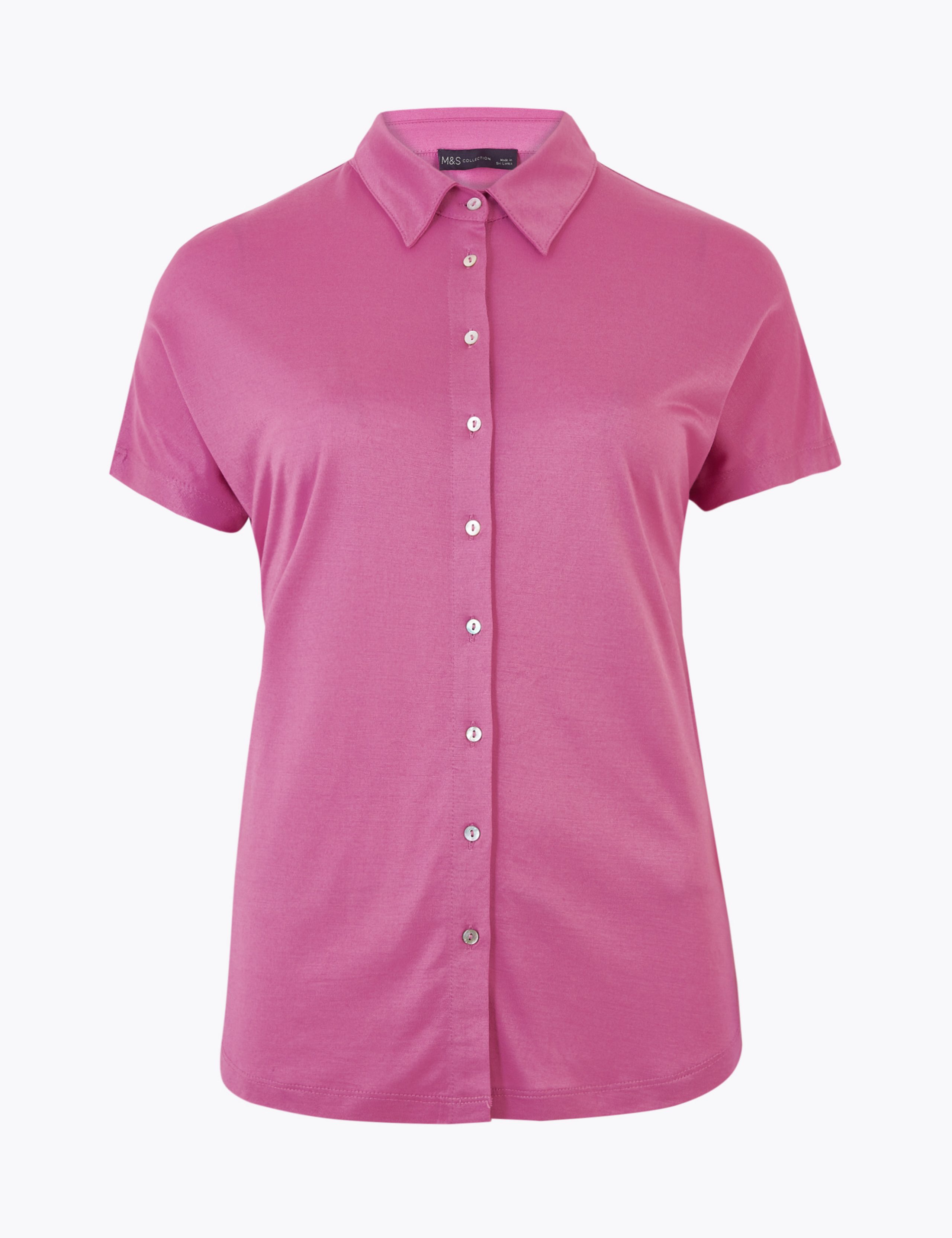 Jersey Straight Fit Short Sleeve Shirt 2 of 4