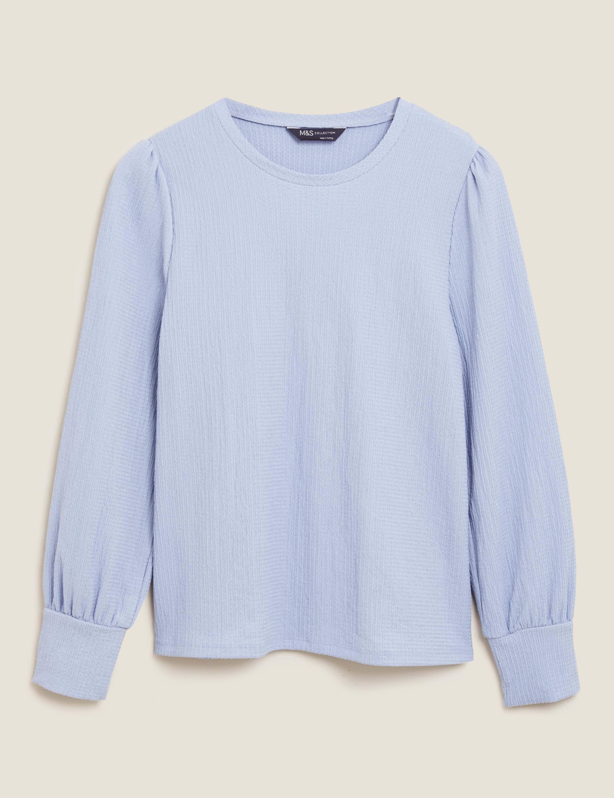 Textured Regular Fit Long Sleeve Top 2 of 4