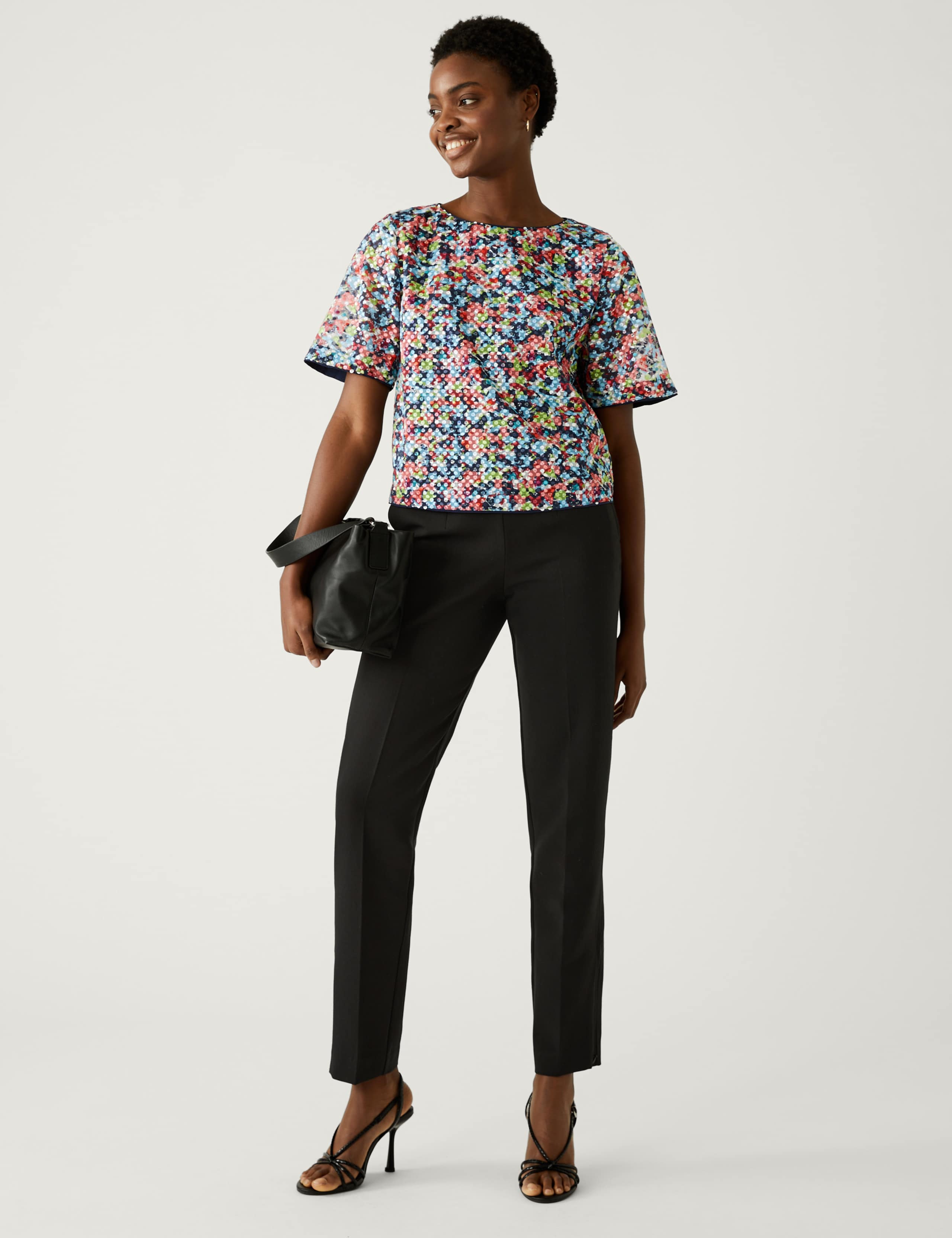 Jersey Sequin T-Shirt 1 of 5