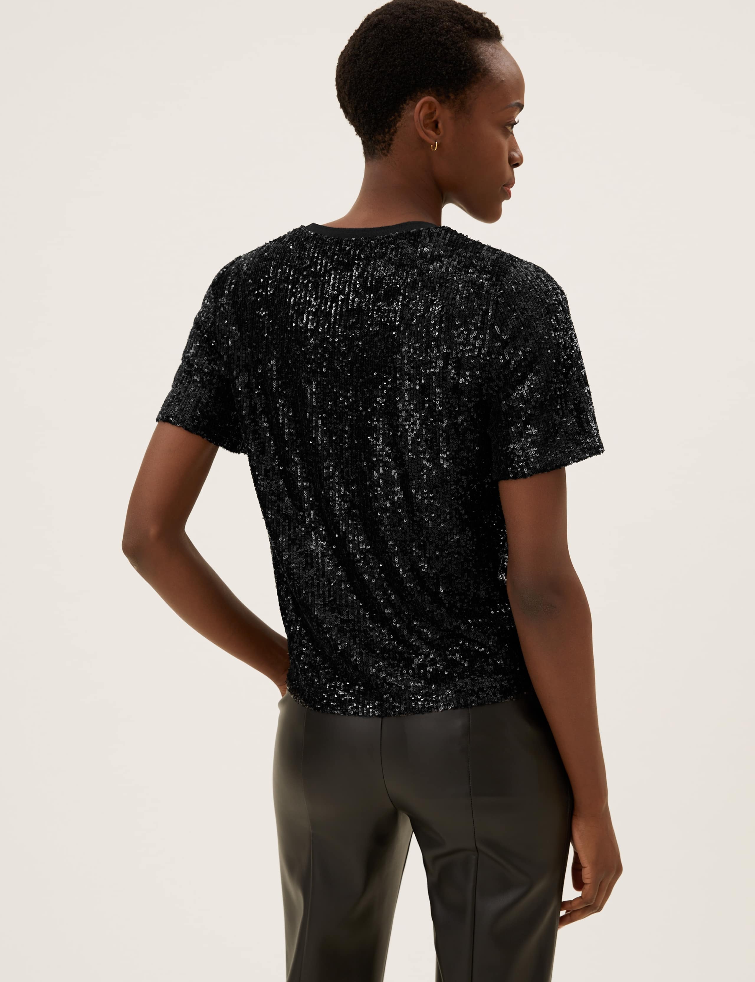 Sequin Regular Fit T-Shirt 4 of 6