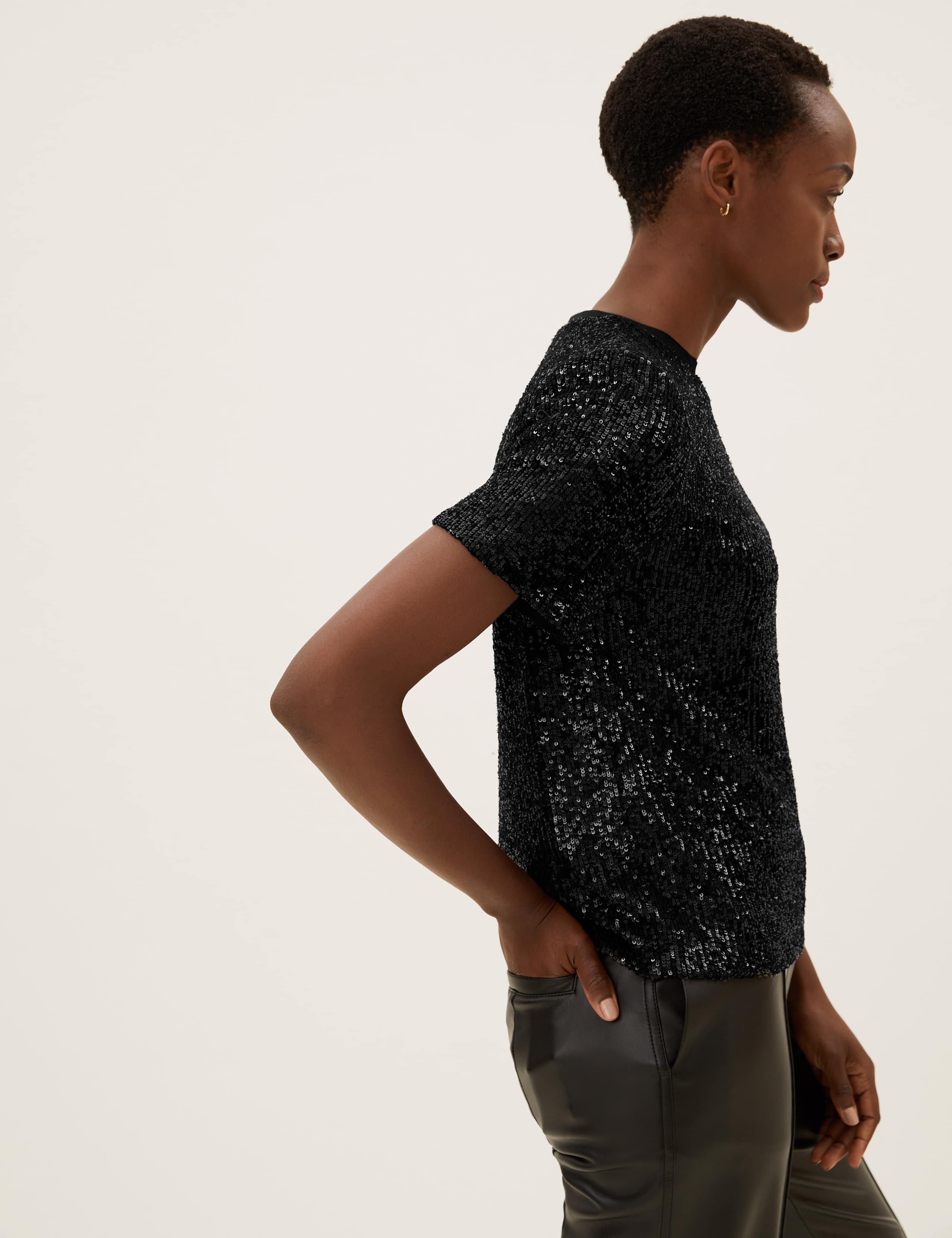 Sequin Regular Fit T-Shirt 5 of 6