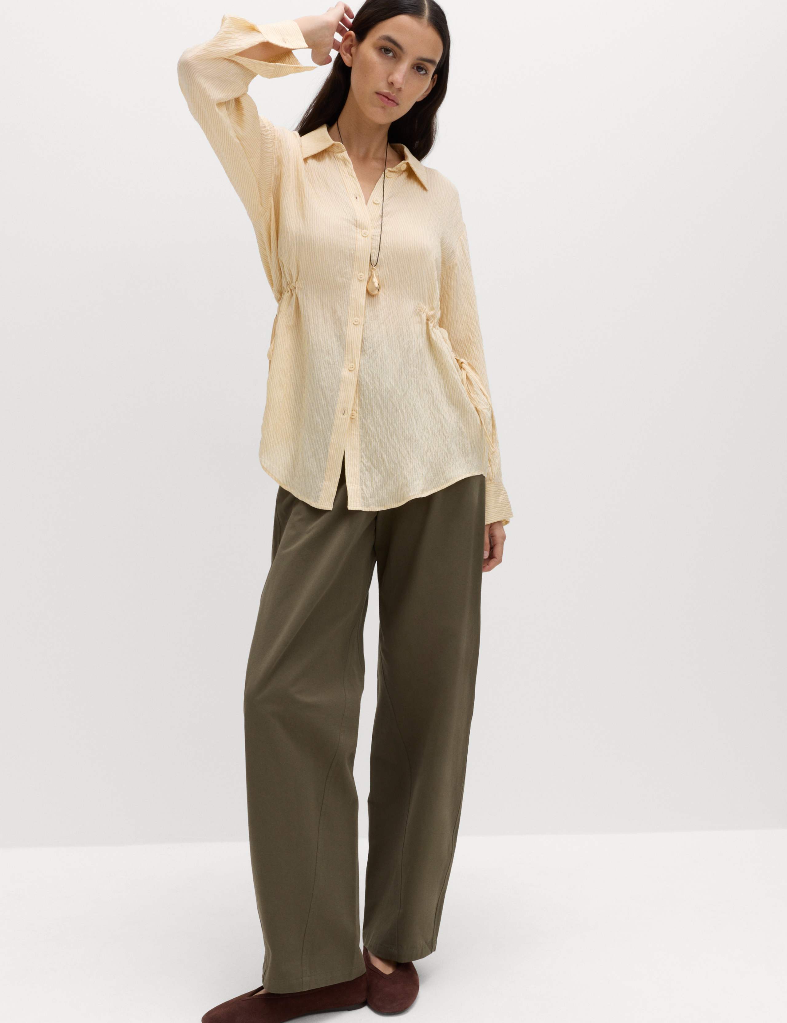 Drawcord Collared Shirt 4 of 6