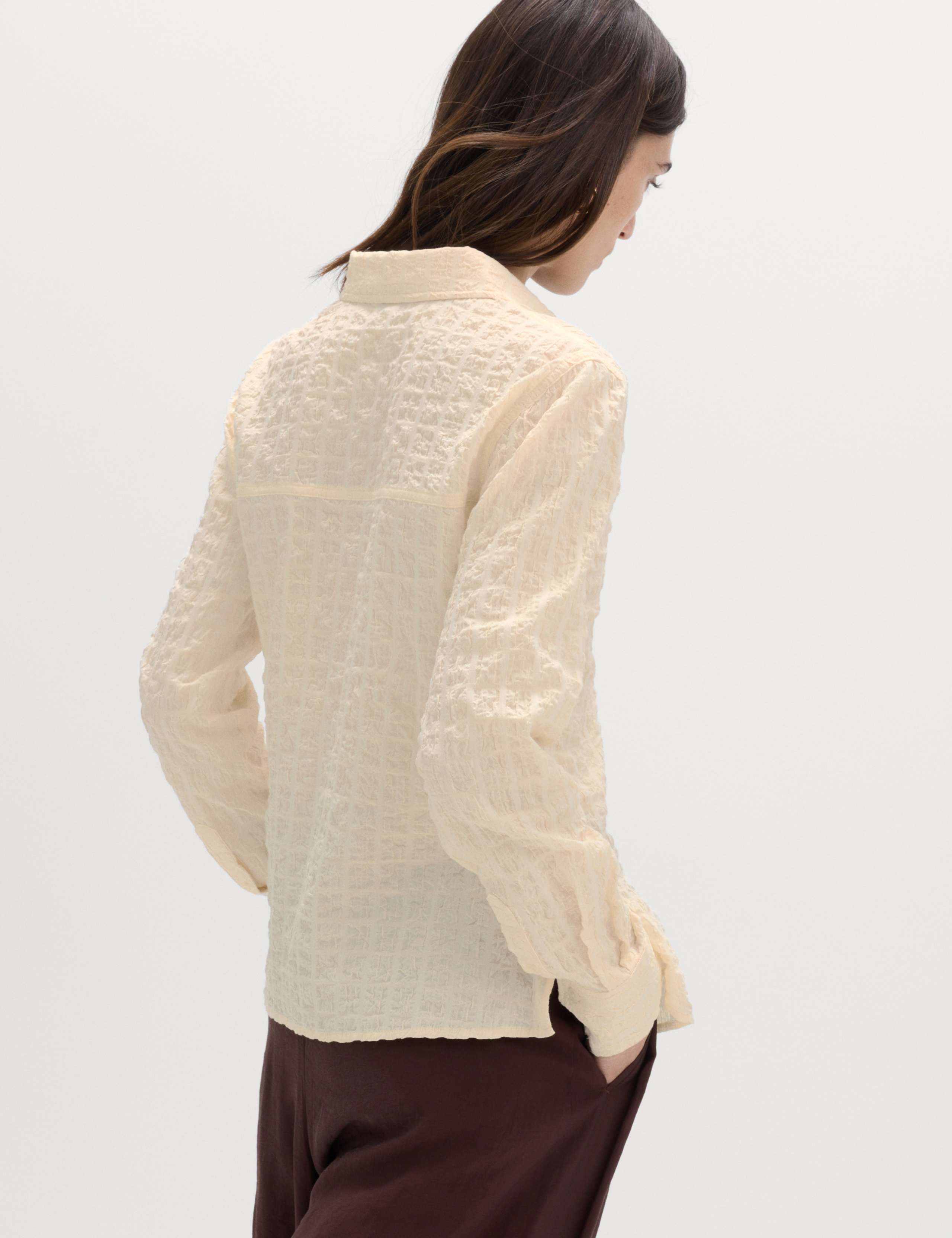 Cotton Rich Textured Shirt 3 of 6