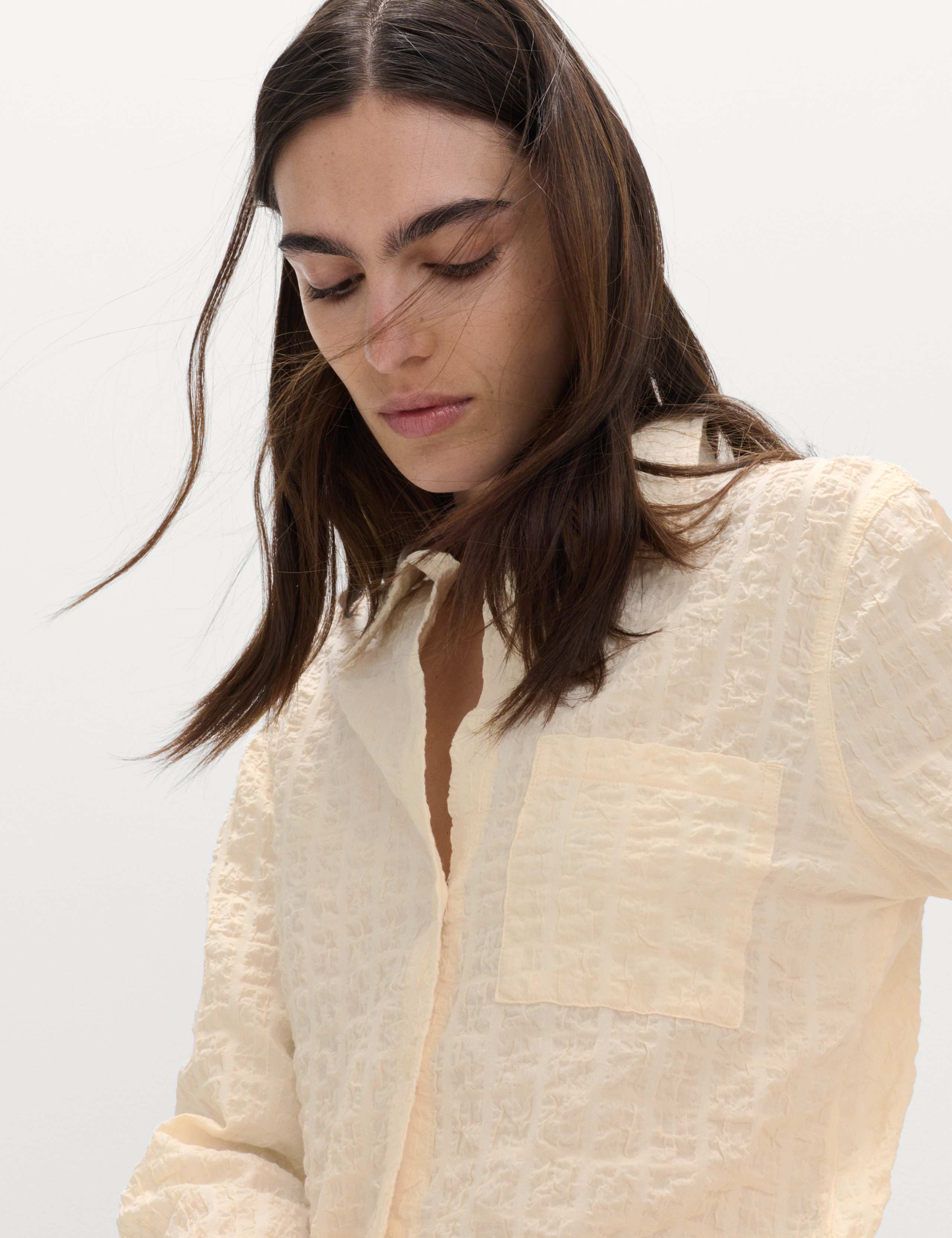 Cotton Rich Textured Shirt 5 of 6