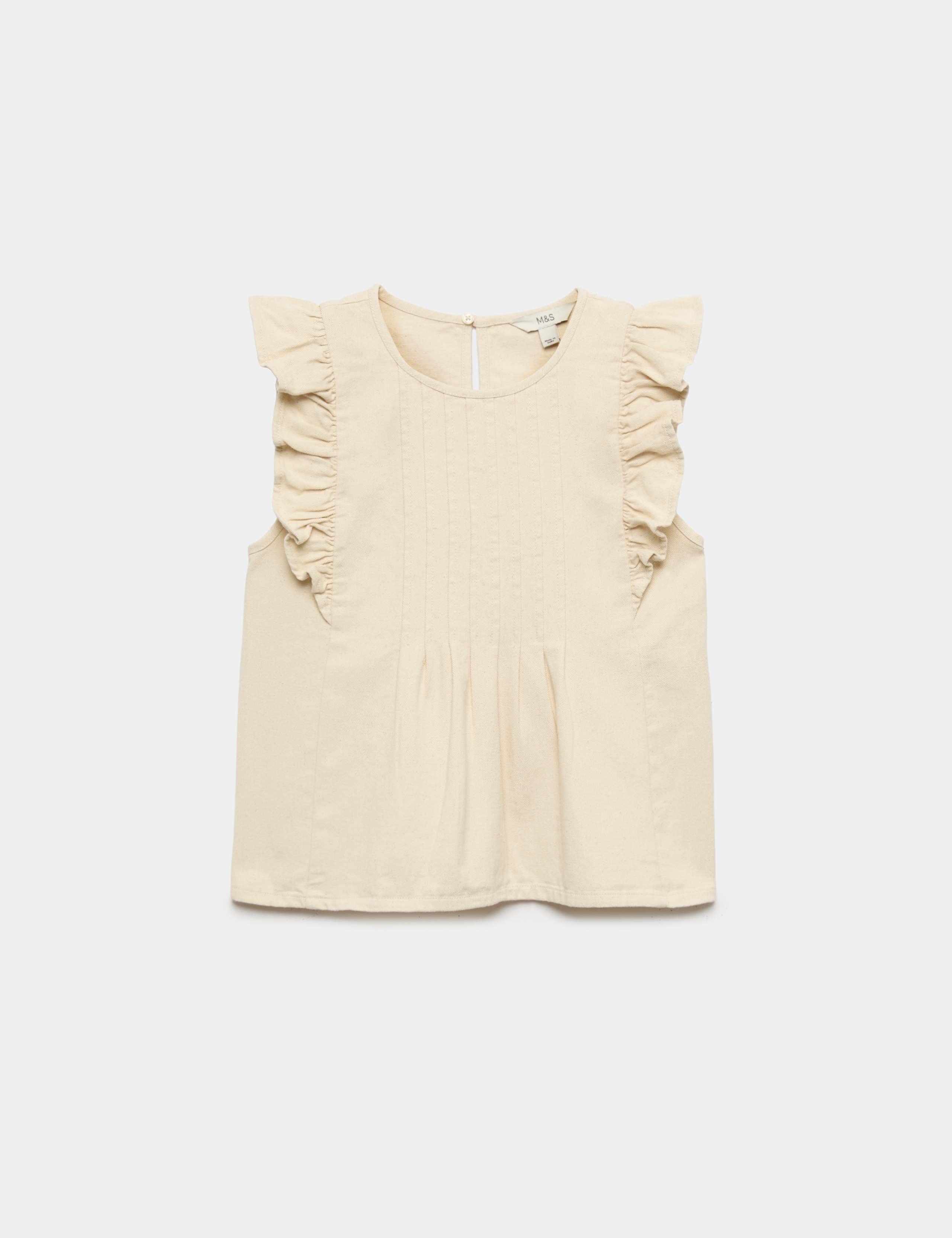 Denim Frill Detail Top 2 of 5