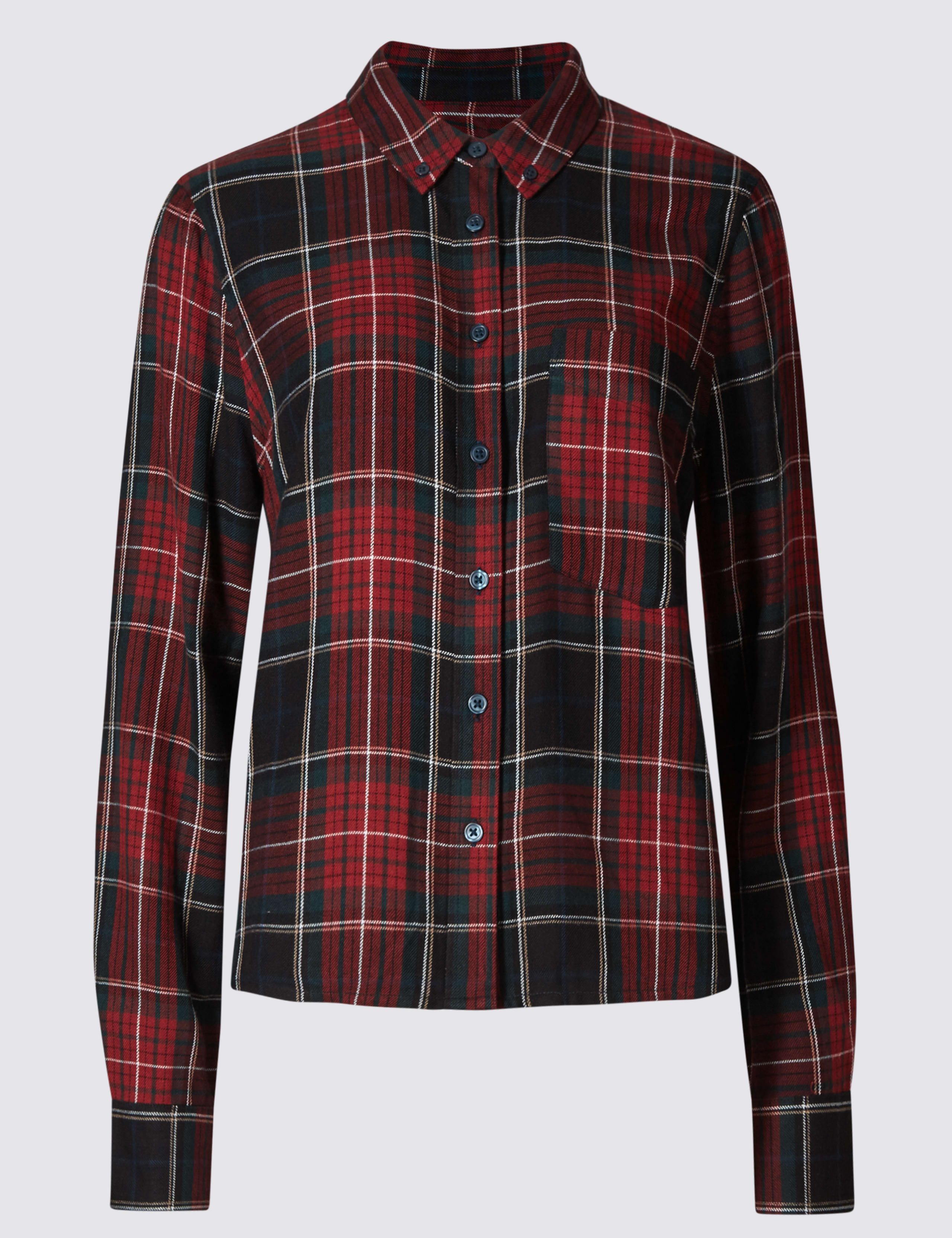 Boxy Checked Shirt 2 of 4