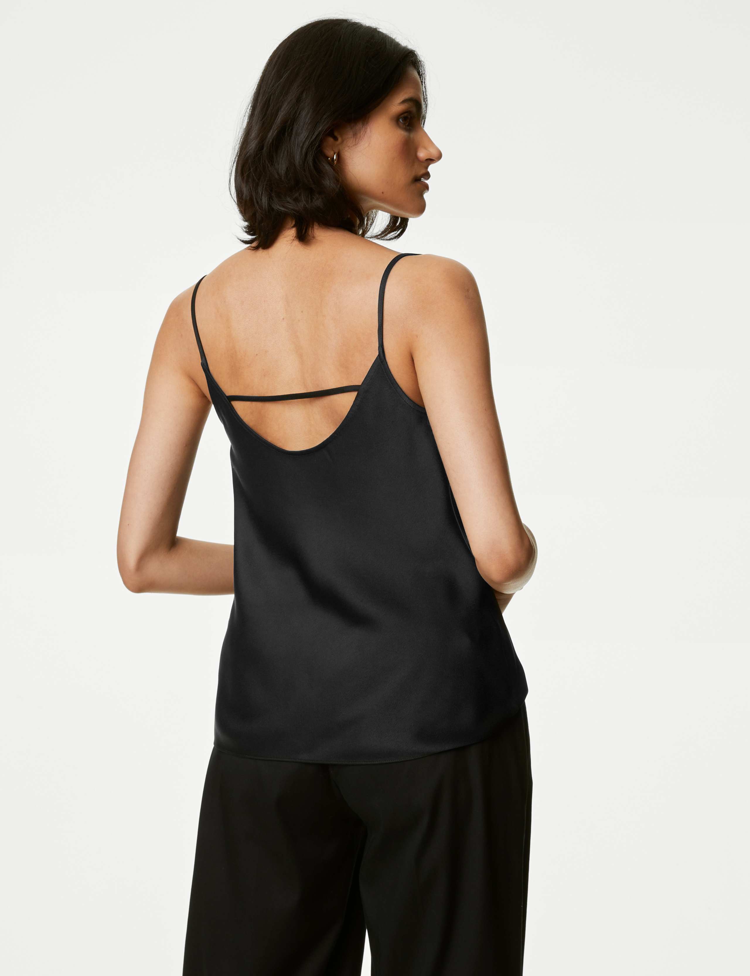 Satin Cowl Neck Cami Top 6 of 6