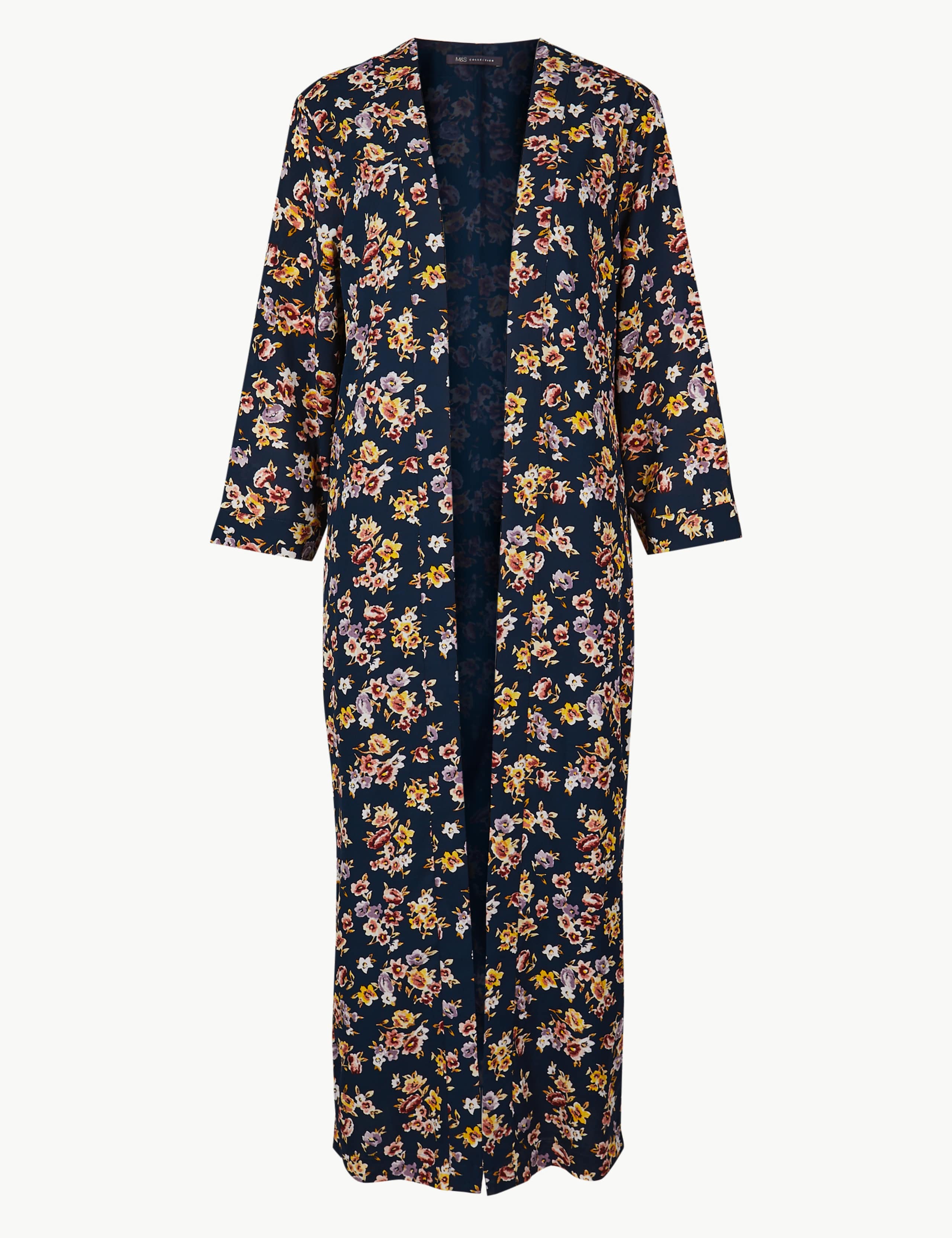 Printed Long Sleeve Kimono 2 of 4