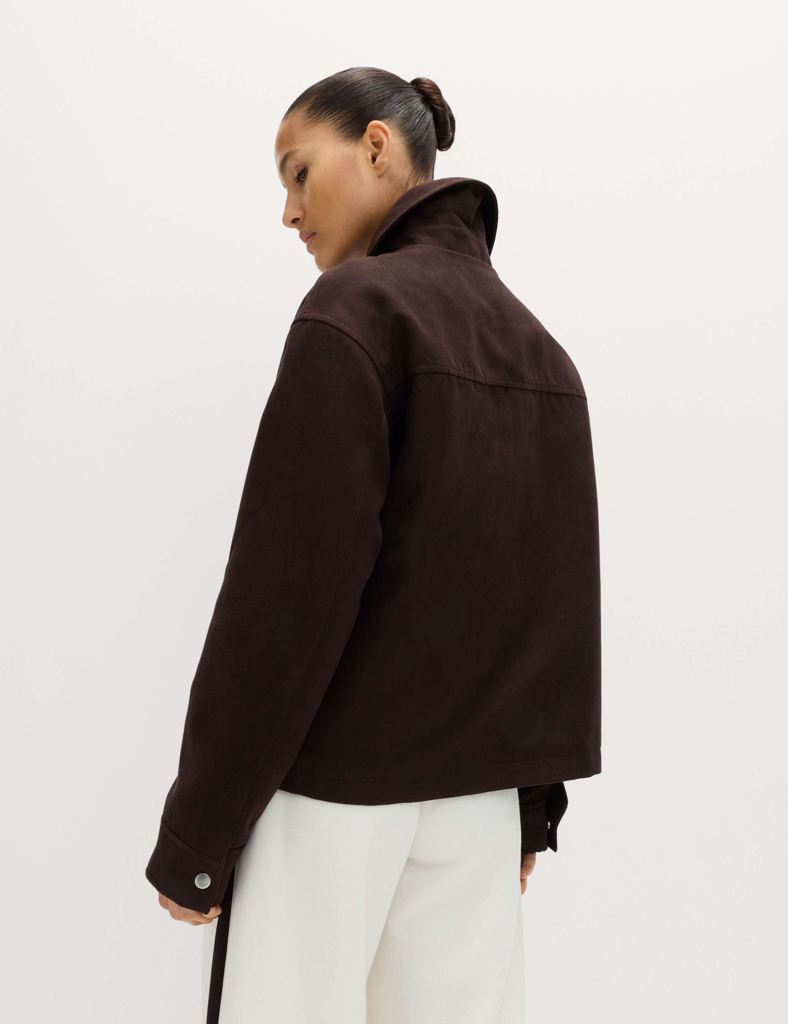 Suedette Trucker Jacket 6 of 6